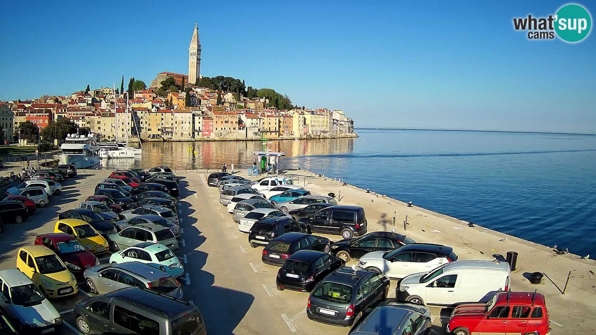 ROVINJ WEBCAM panorama of city – Istria – Croatia