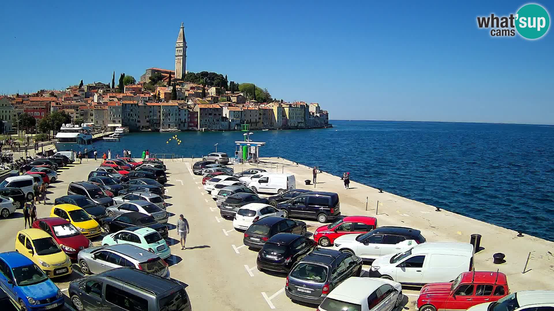 ROVINJ WEBCAM panorama of city – Istria – Croatia