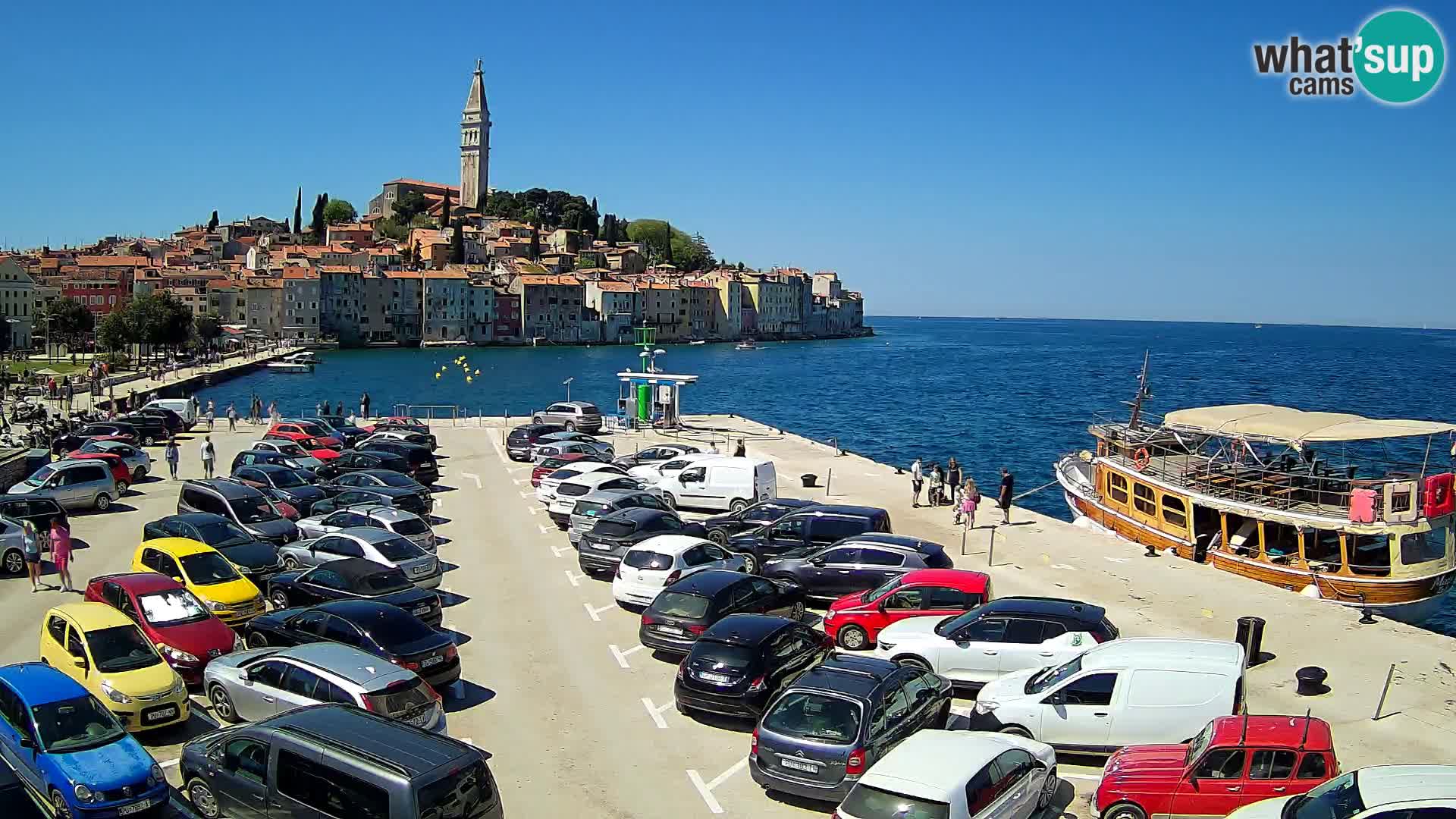 ROVINJ WEBCAM panorama of city – Istria – Croatia