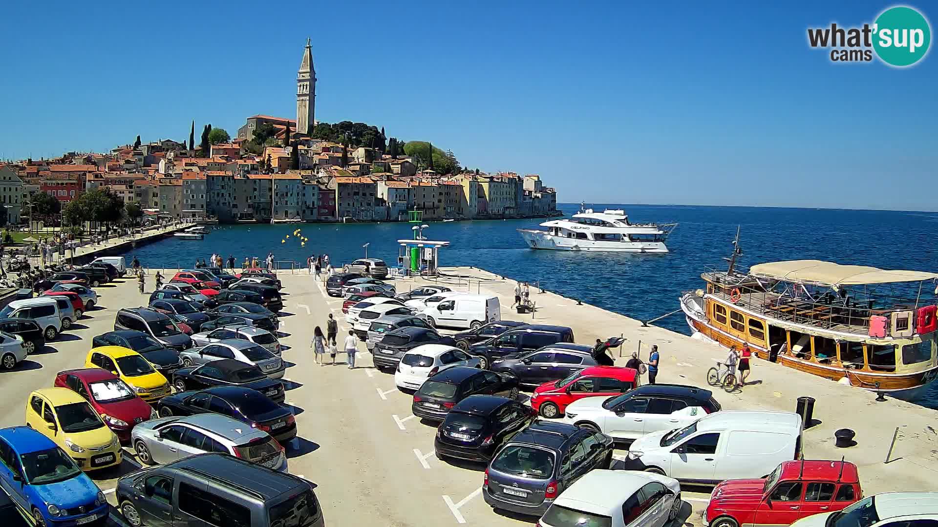 ROVINJ WEBCAM panorama of city – Istria – Croatia