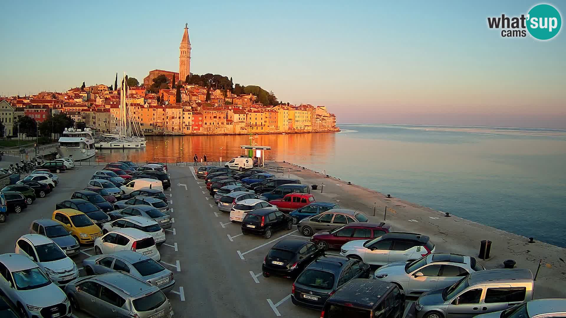 ROVINJ WEBCAM panorama of city – Istria – Croatia