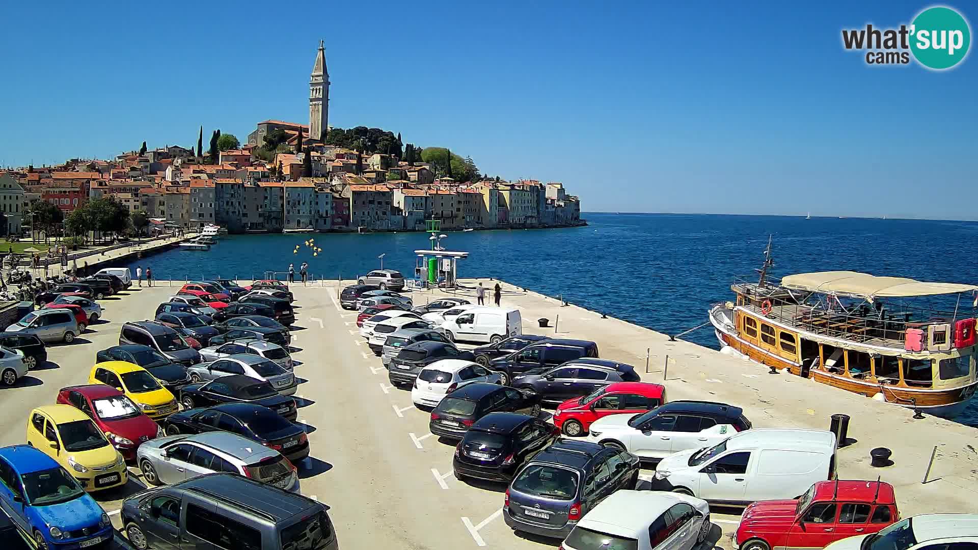 ROVINJ WEBCAM panorama of city – Istria – Croatia