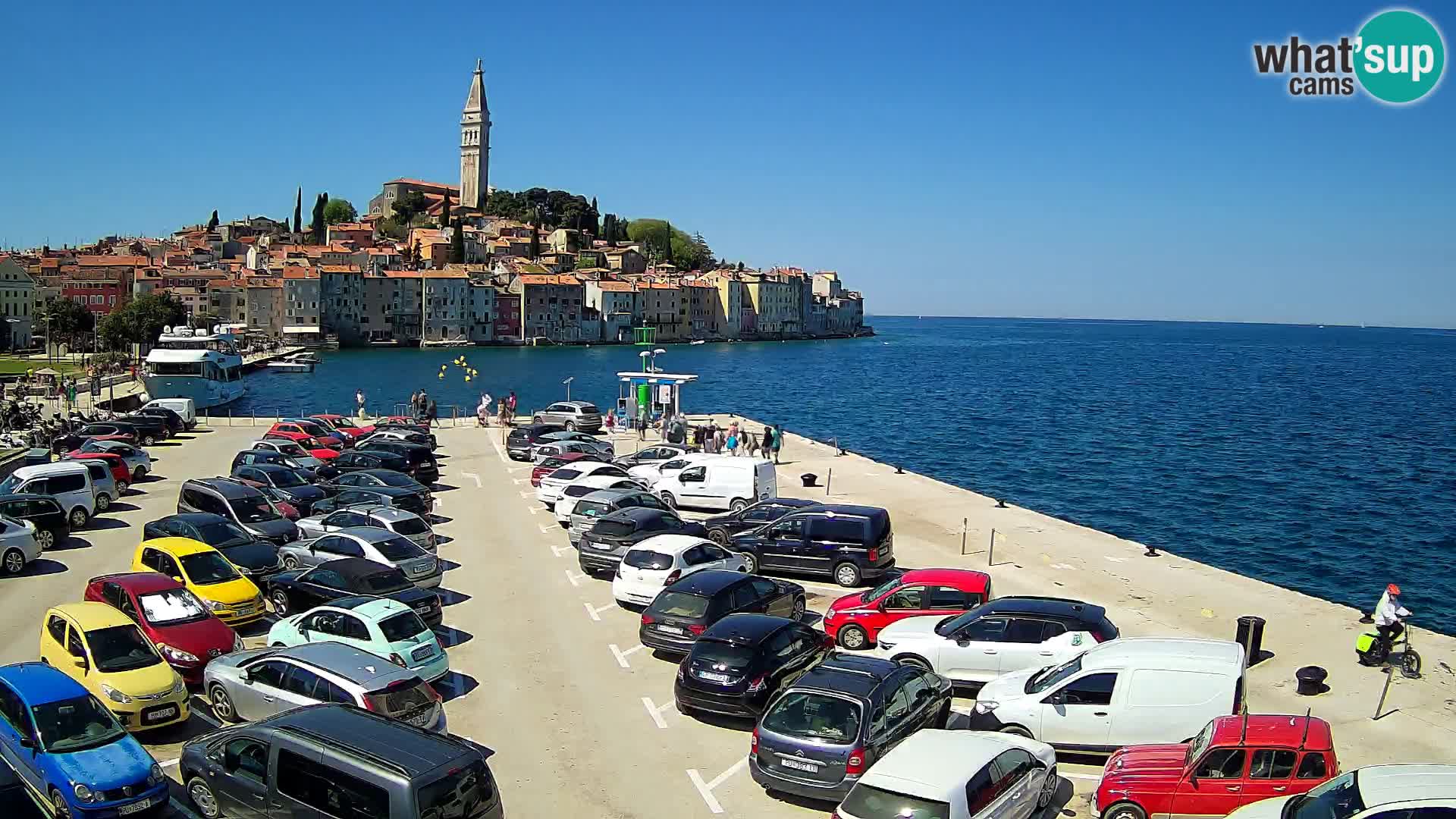 ROVINJ WEBCAM panorama of city – Istria – Croatia