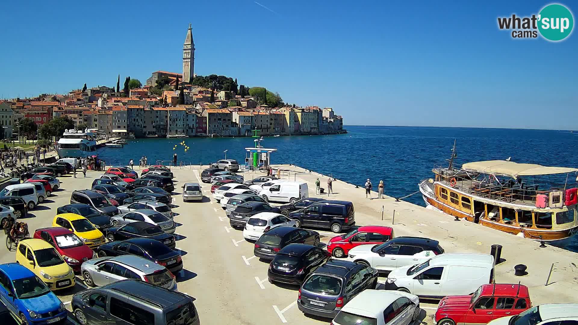 ROVINJ WEBCAM panorama of city – Istria – Croatia