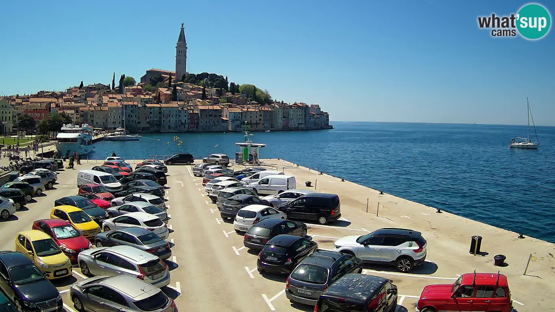 ROVINJ WEBCAM panorama of city – Istria – Croatia