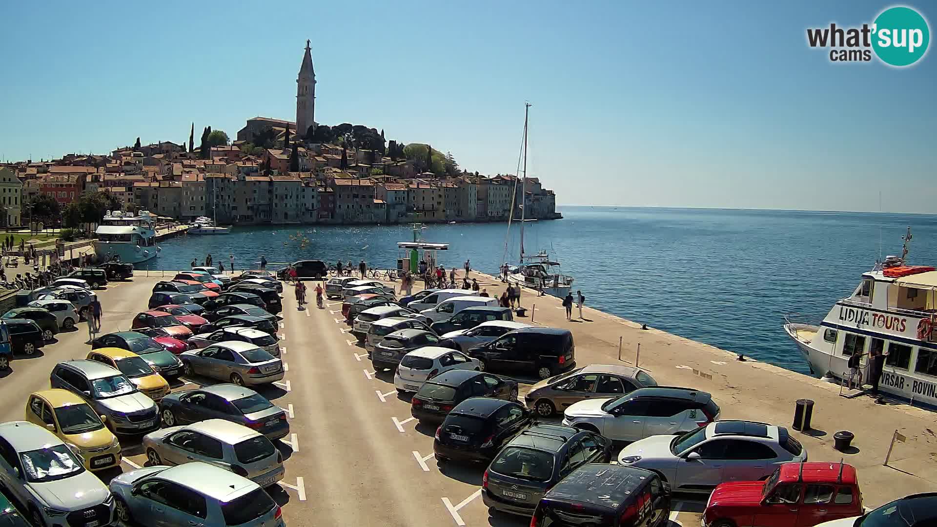 ROVINJ WEBCAM panorama of city – Istria – Croatia
