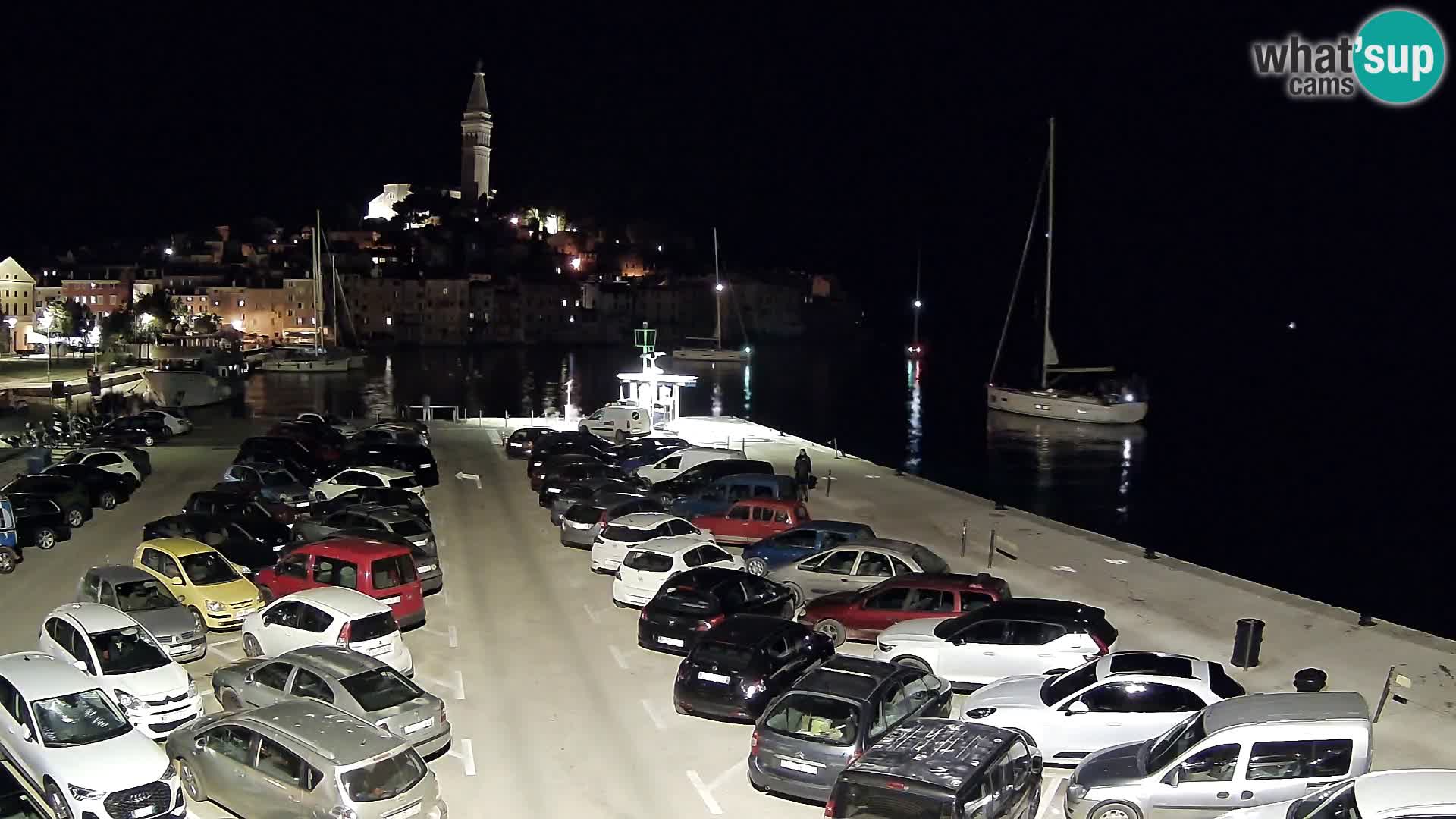 Webcam Rovinj panorama de la ciudad | Istria