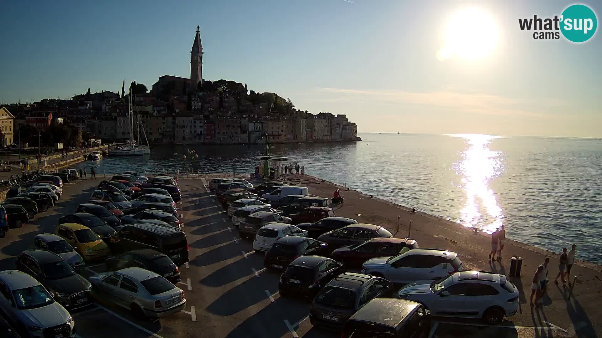 Webcam Rovinj panorama de la ciudad | Istria