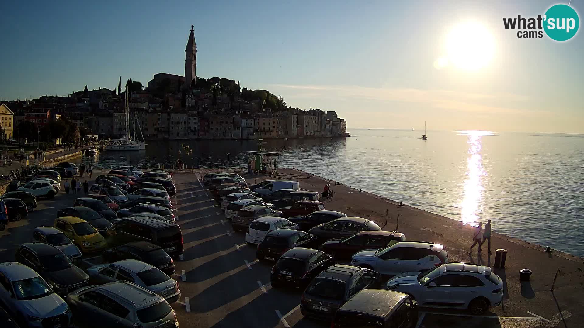 Web kamera Rovinj panorama grada