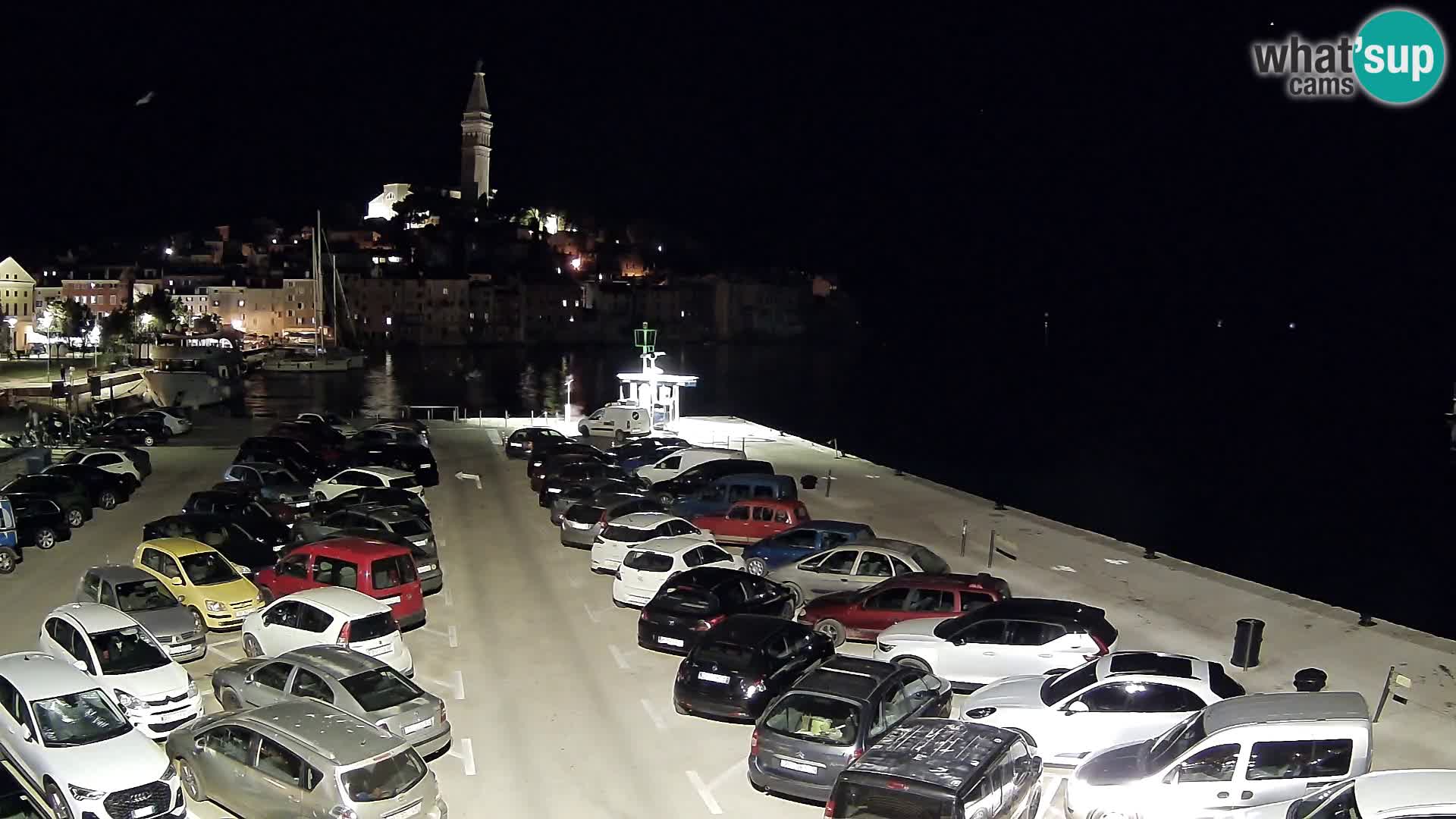 Webcam Rovinj panorama de la ciudad | Istria