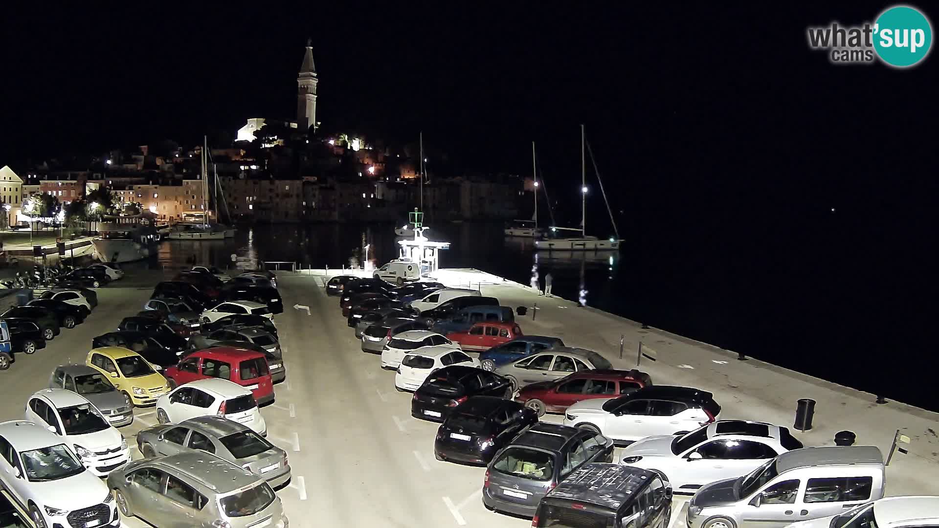 Webcam Rovinj panorama de la ciudad | Istria
