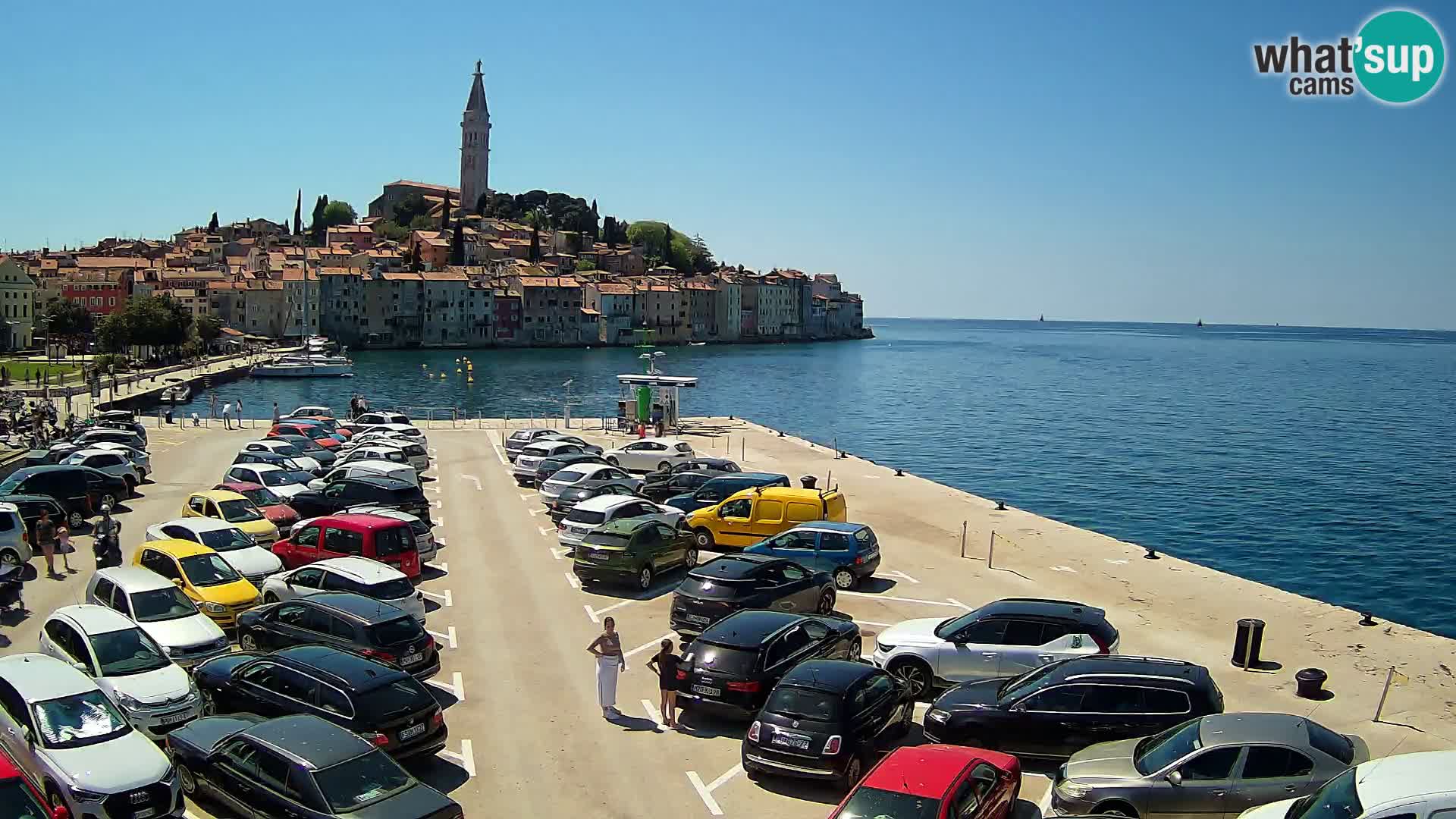 ROVINJ WEBCAM panorama of city – Istria – Croatia