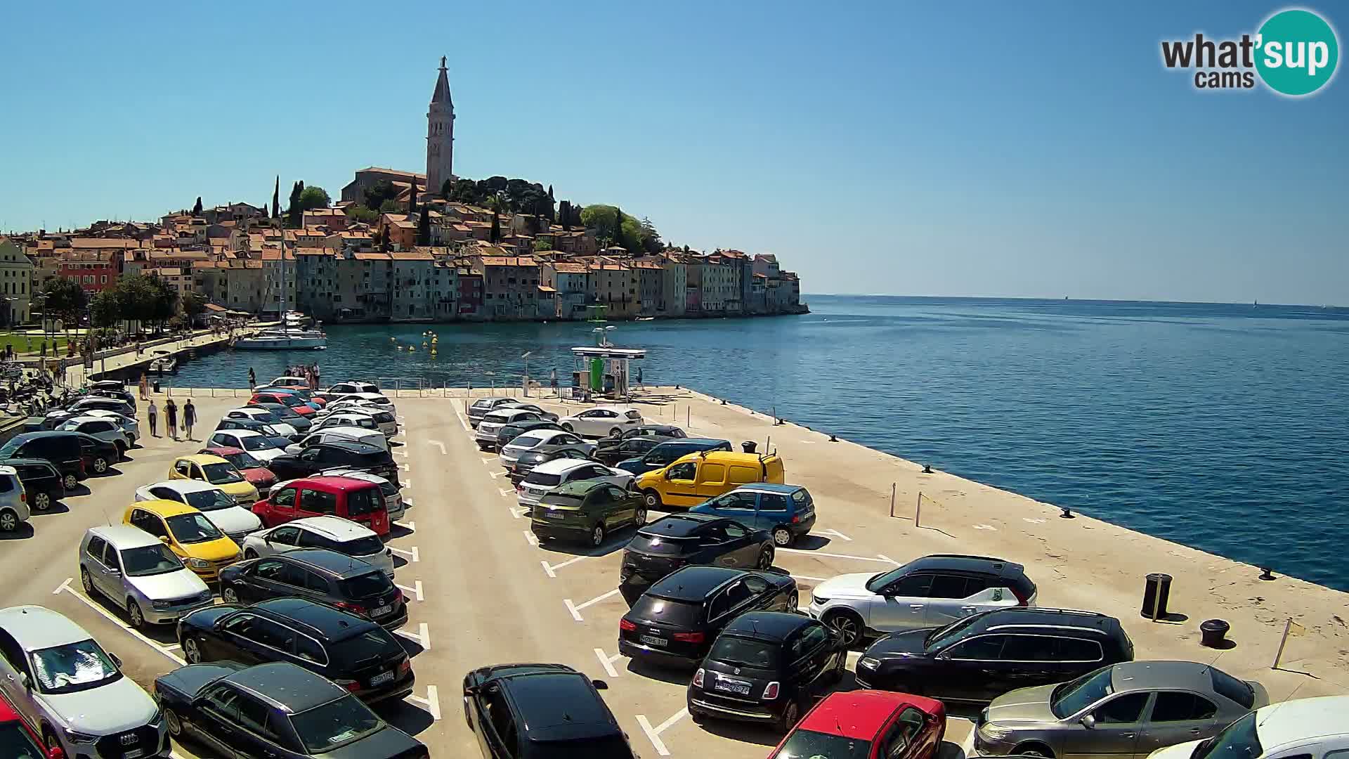Web kamera Rovinj – panorama grada