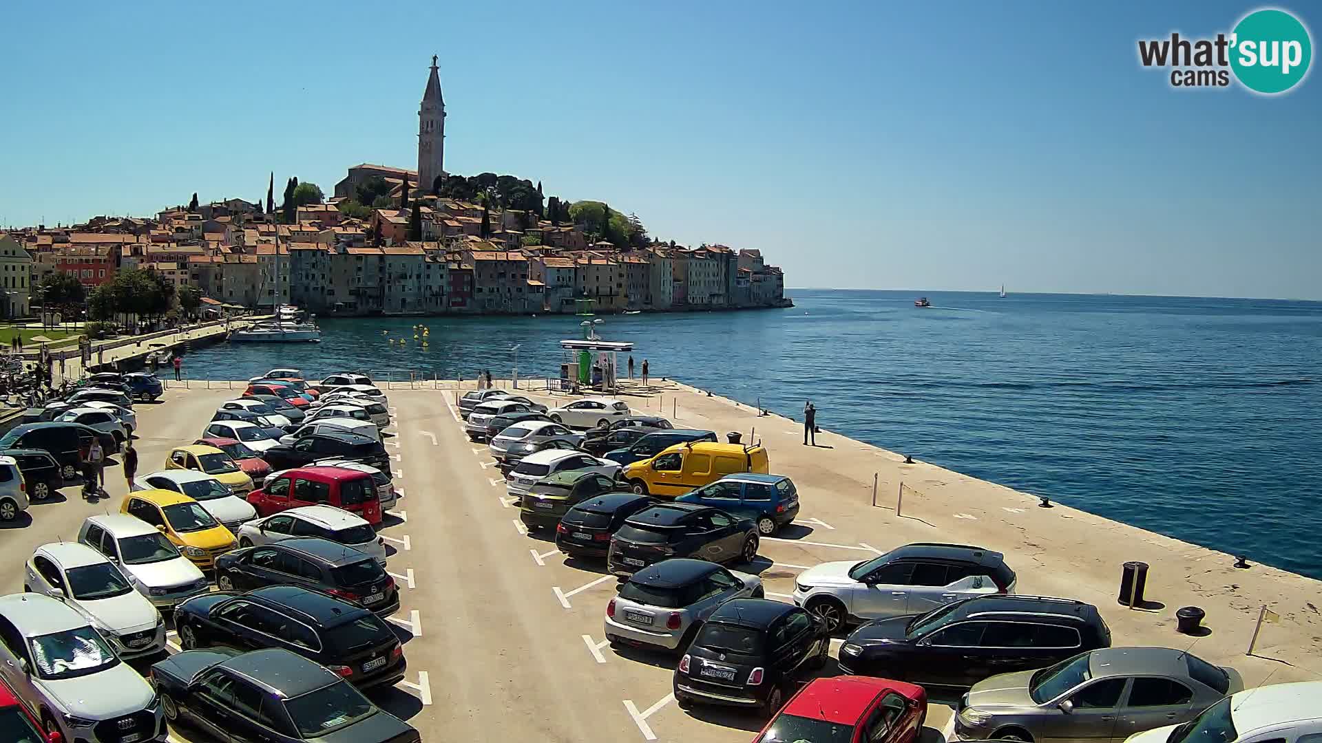 Web kamera Rovinj – panorama grada