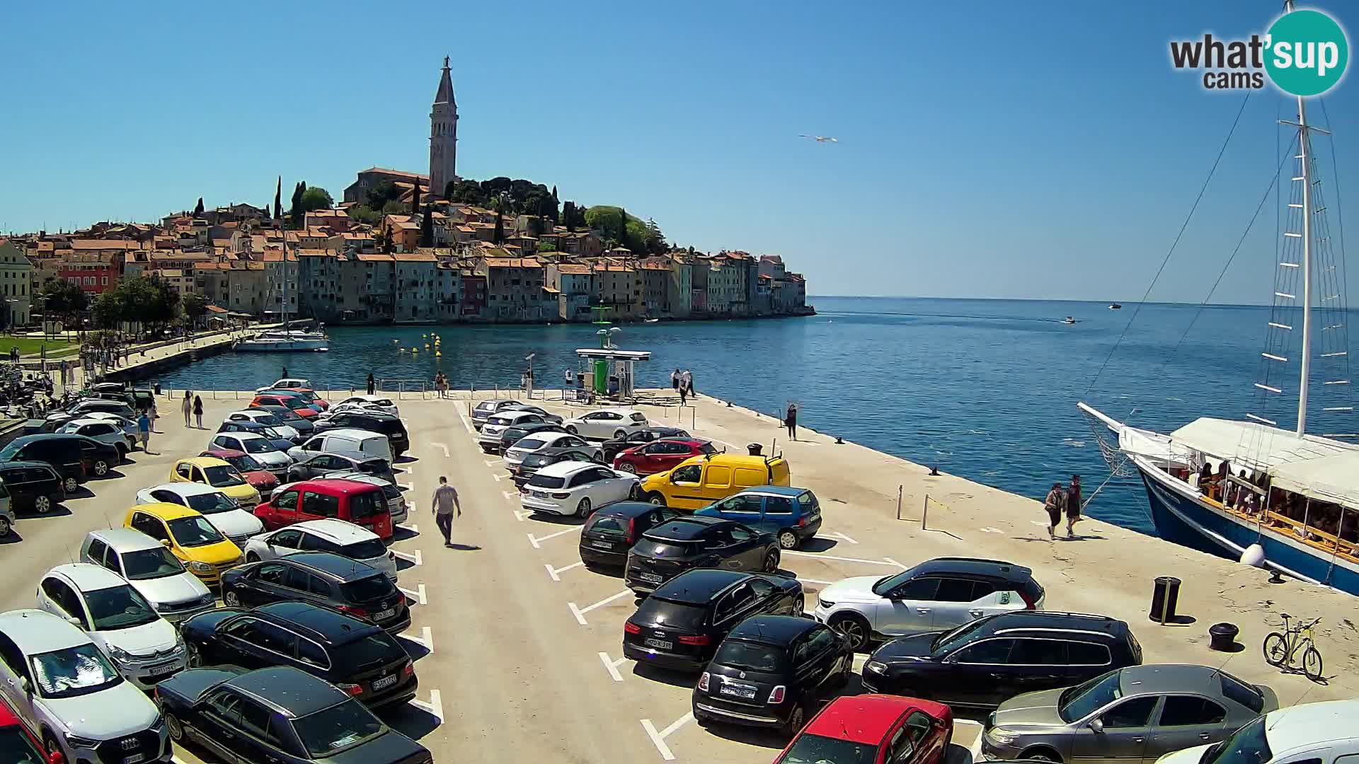 ROVINJ WEBCAM panorama of city – Istria – Croatia
