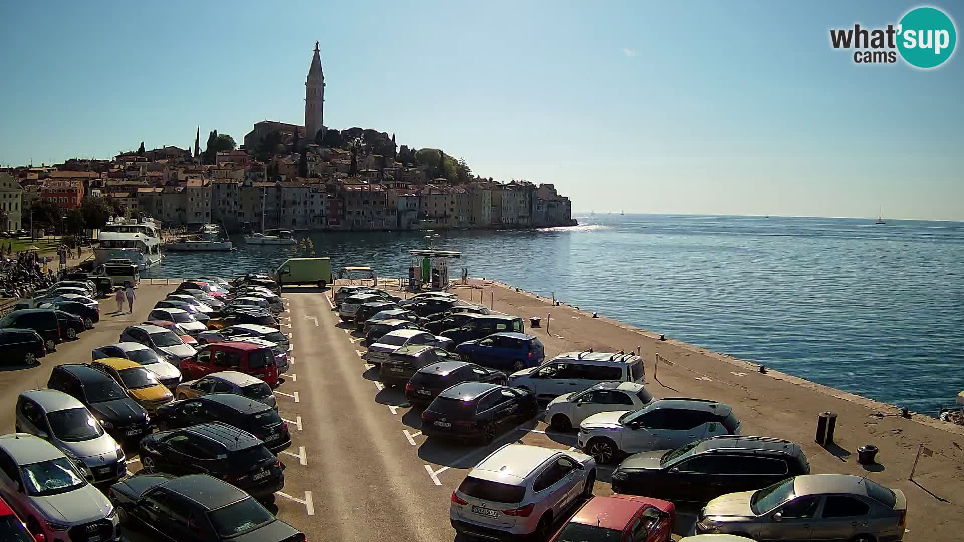 ROVINJ WEBCAM panorama of city – Istria – Croatia