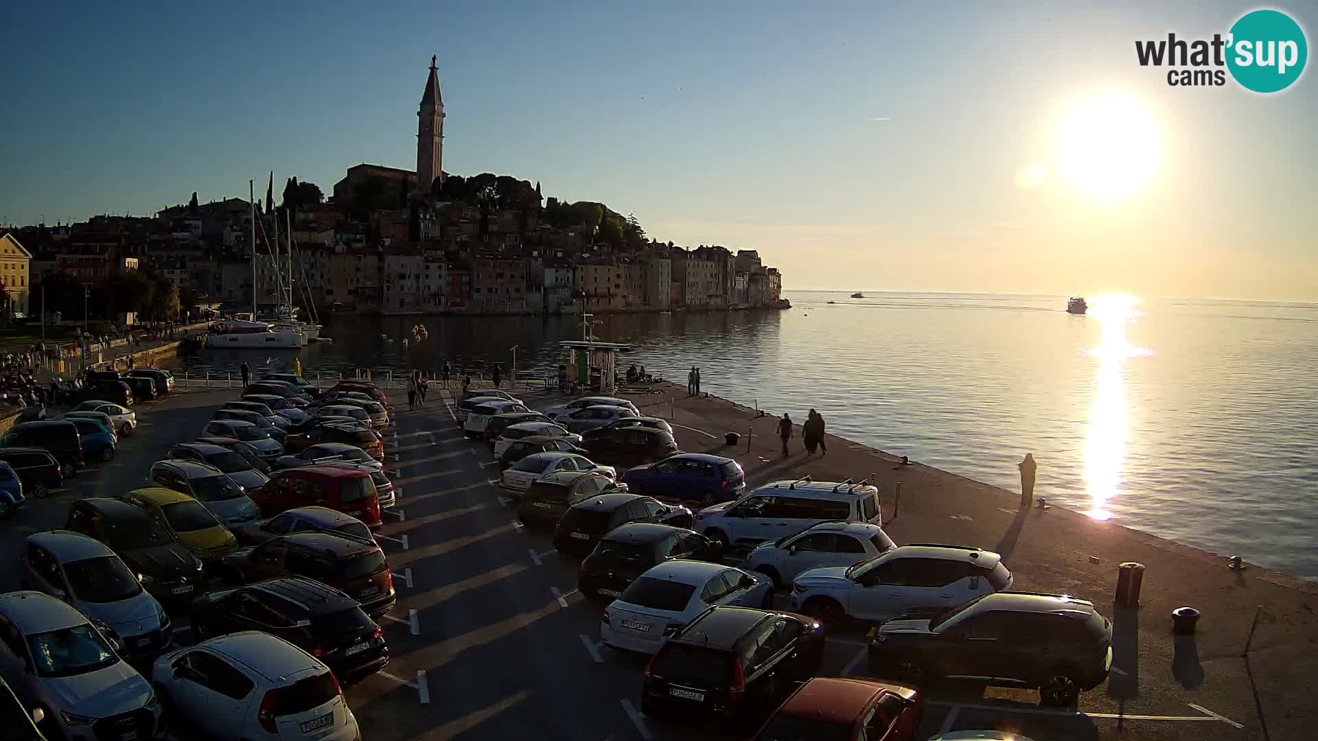 ROVINJ WEBCAM panorama of city – Istria – Croatia