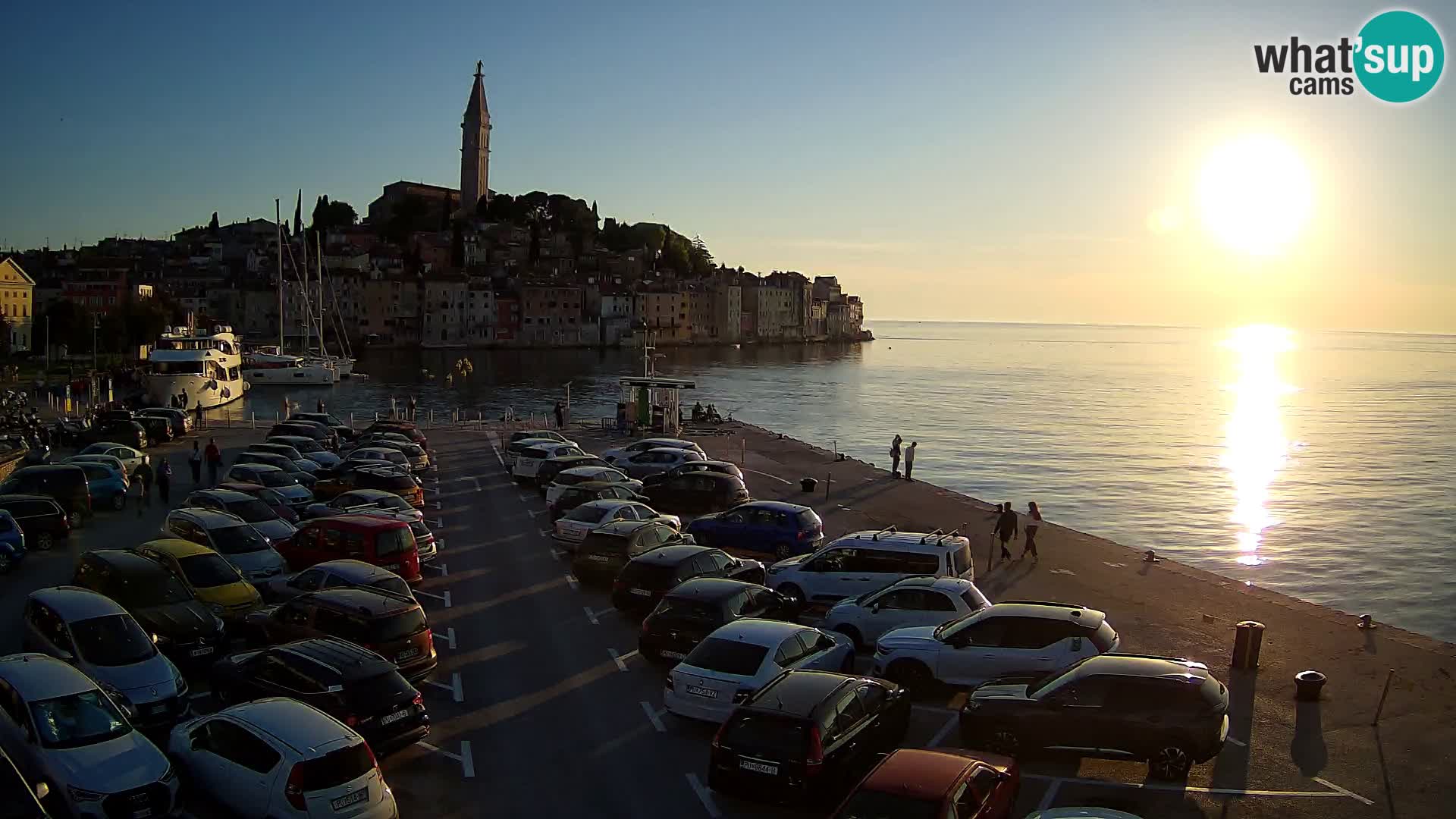 ROVINJ WEBCAM panorama of city – Istria – Croatia
