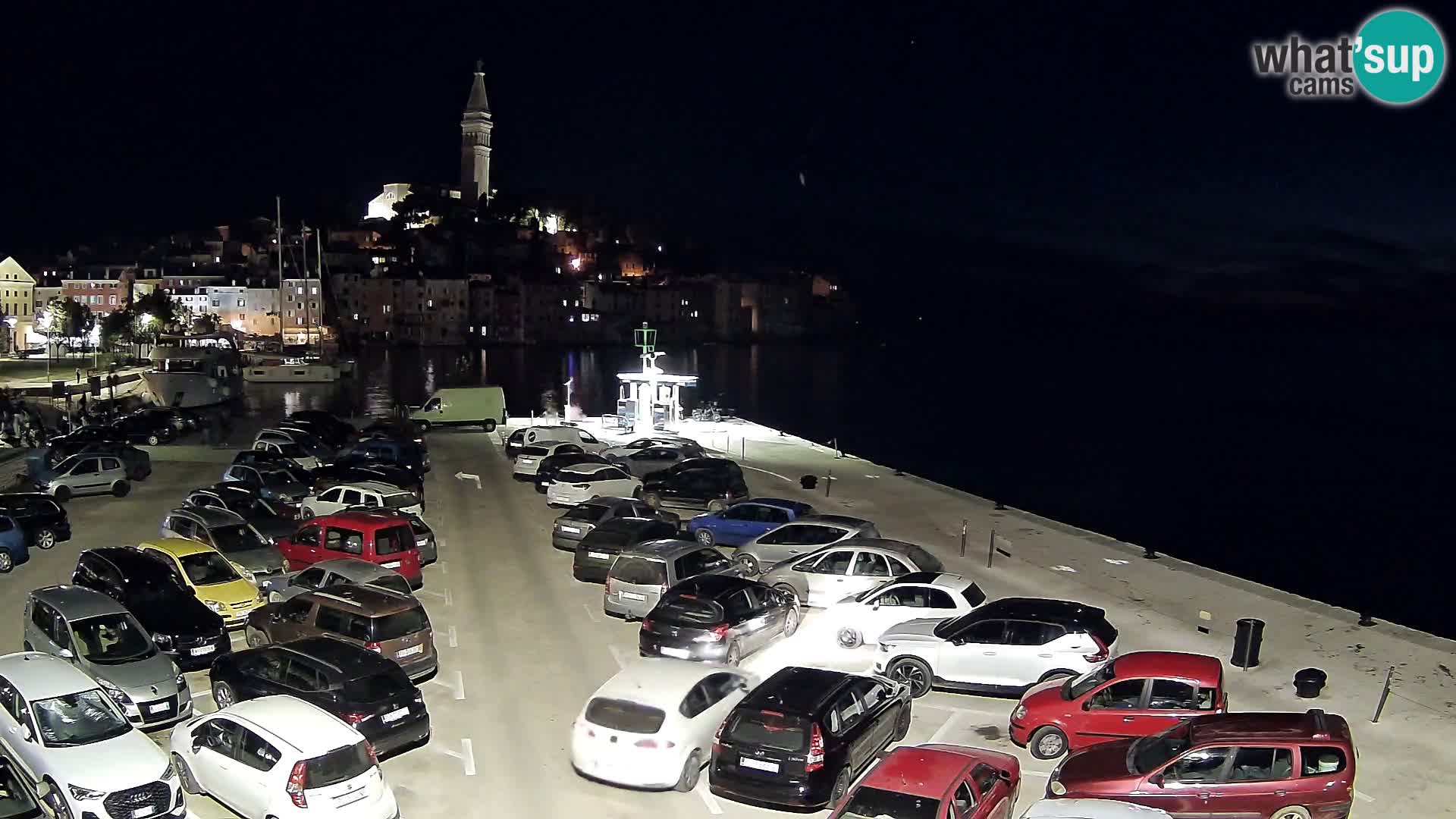 Web kamera Rovinj panorama grada