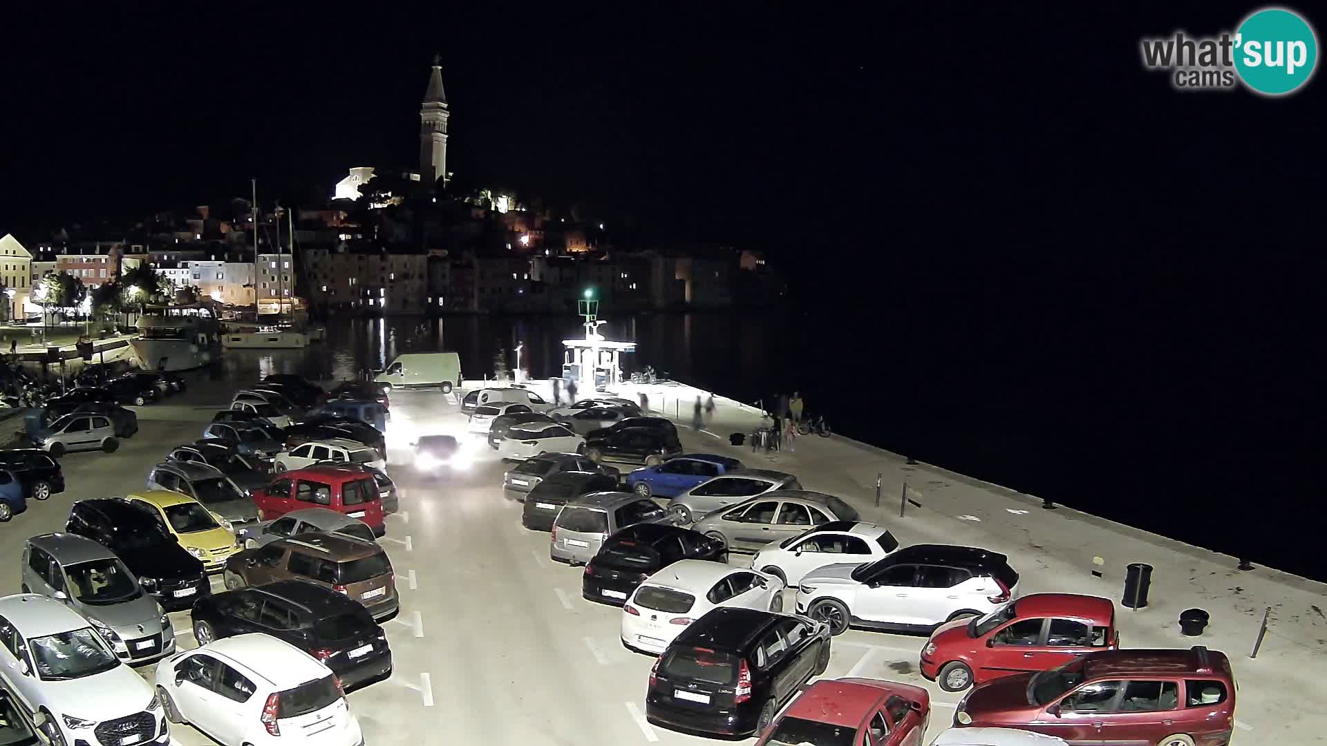 Web kamera Rovinj panorama grada