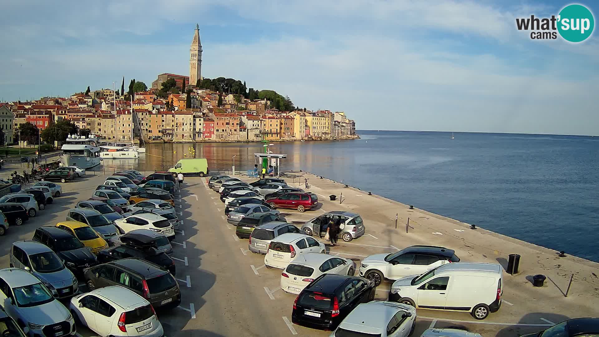 ROVINJ WEBCAM panorama of city – Istria – Croatia