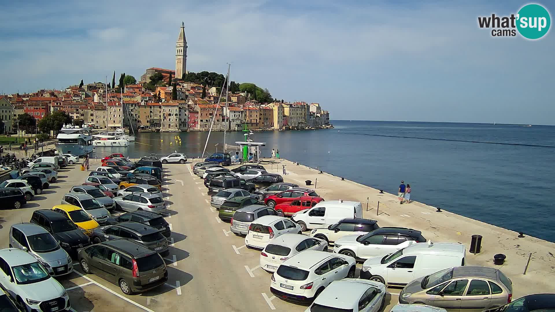 ROVINJ WEBCAM panorama of city – Istria – Croatia