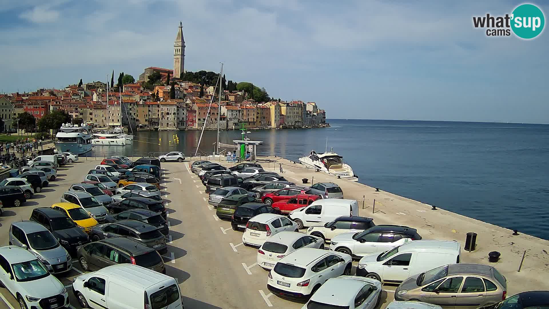 ROVINJ WEBCAM panorama of city – Istria – Croatia