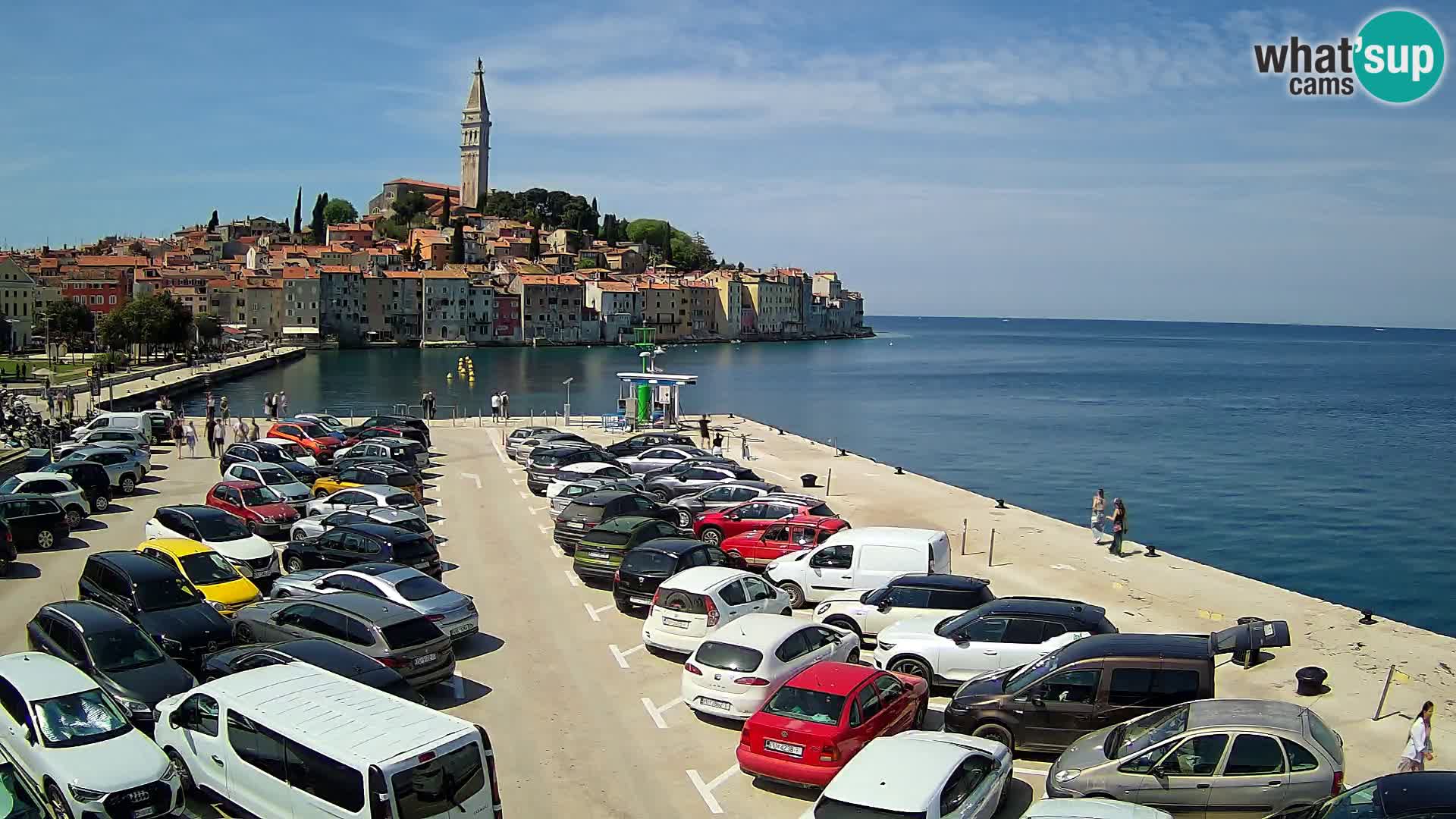 Webcam Rovinj – panorama of city – Istria – Croatia