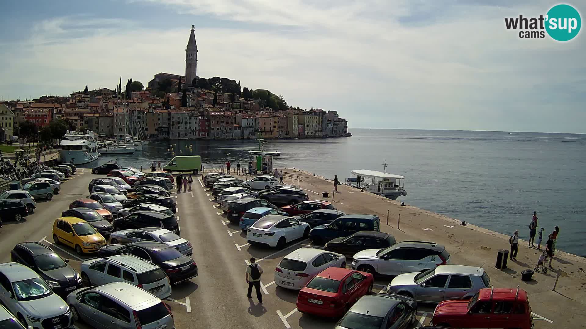 Webcam Rovinj – panorama de la ciudad