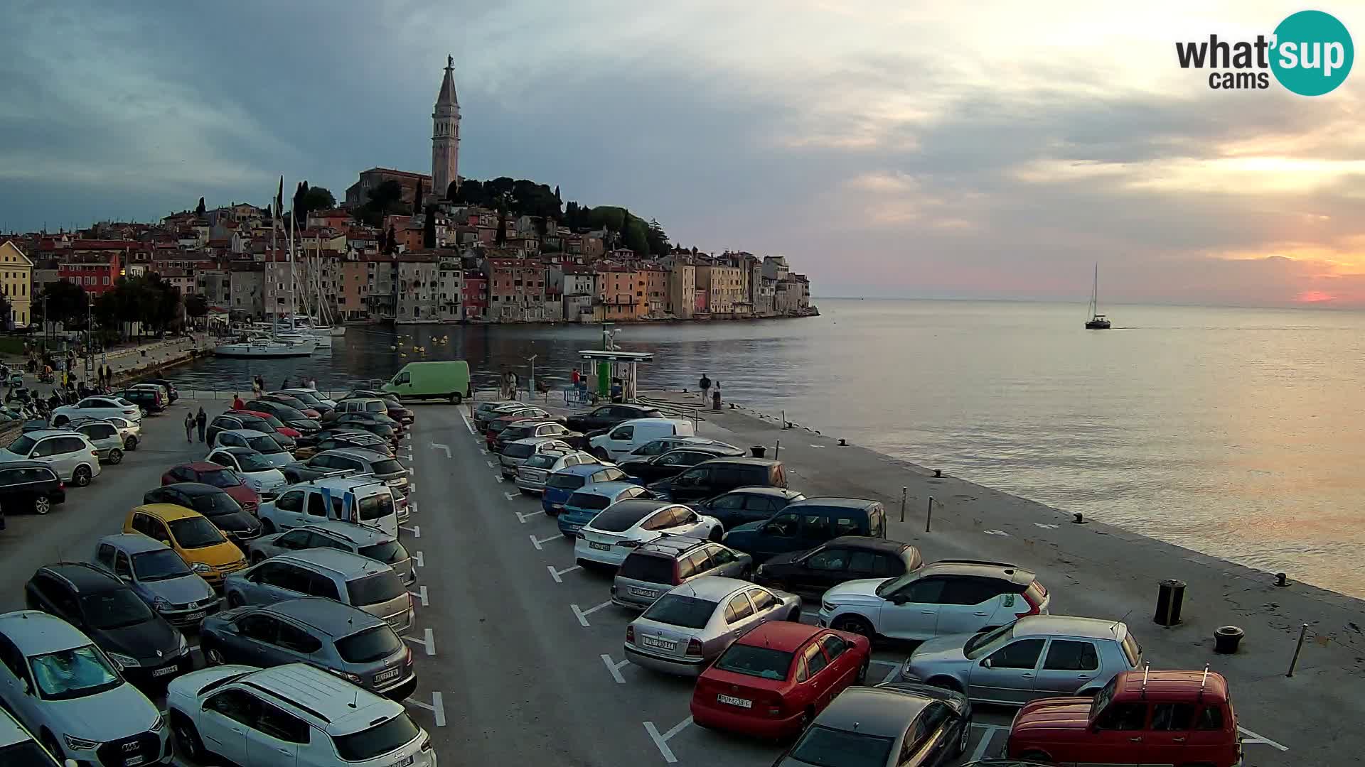 ROVINJ WEBCAM panorama of city – Istria – Croatia