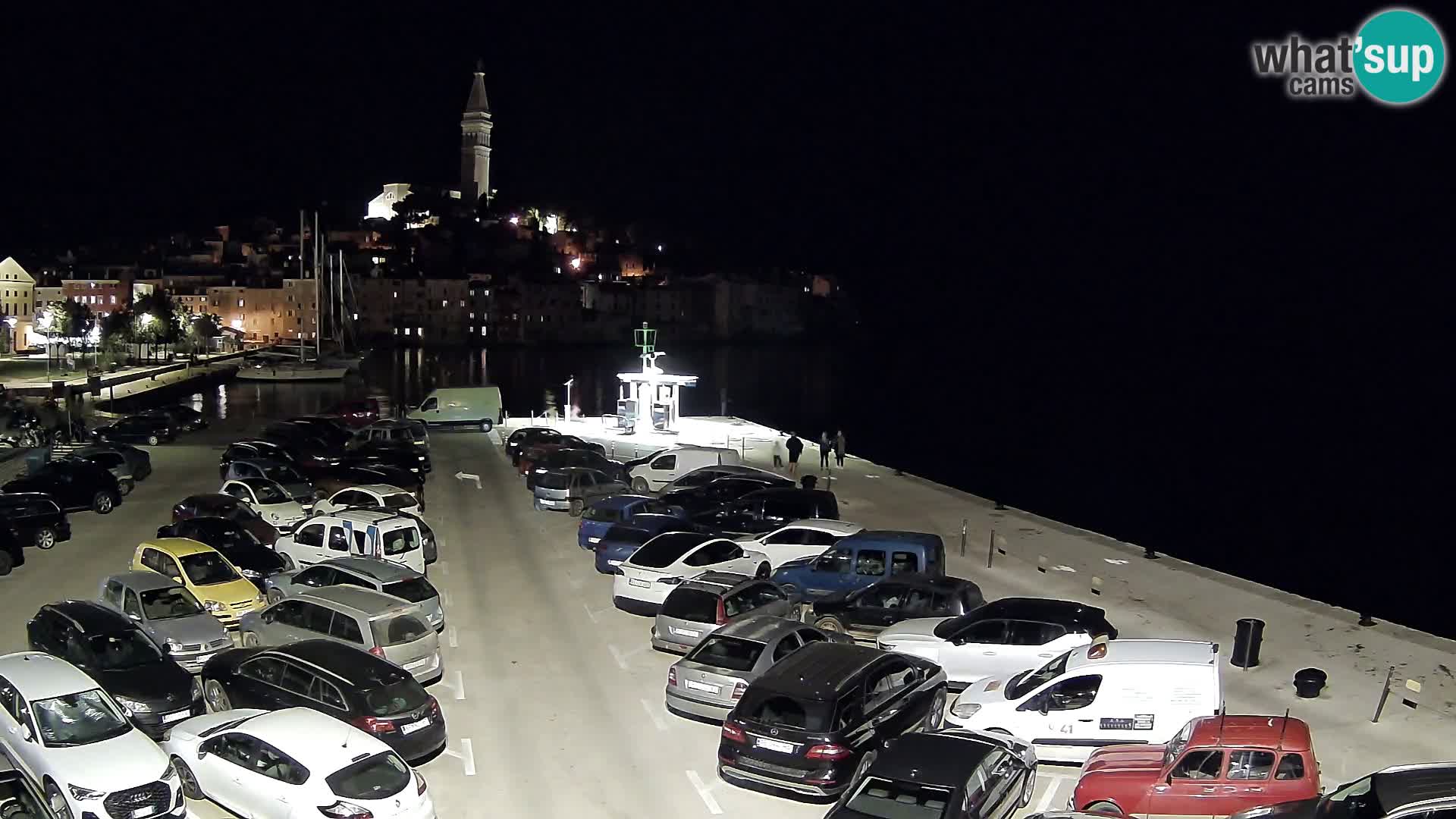 Webcam Rovigno / Rovinj – panorama della città