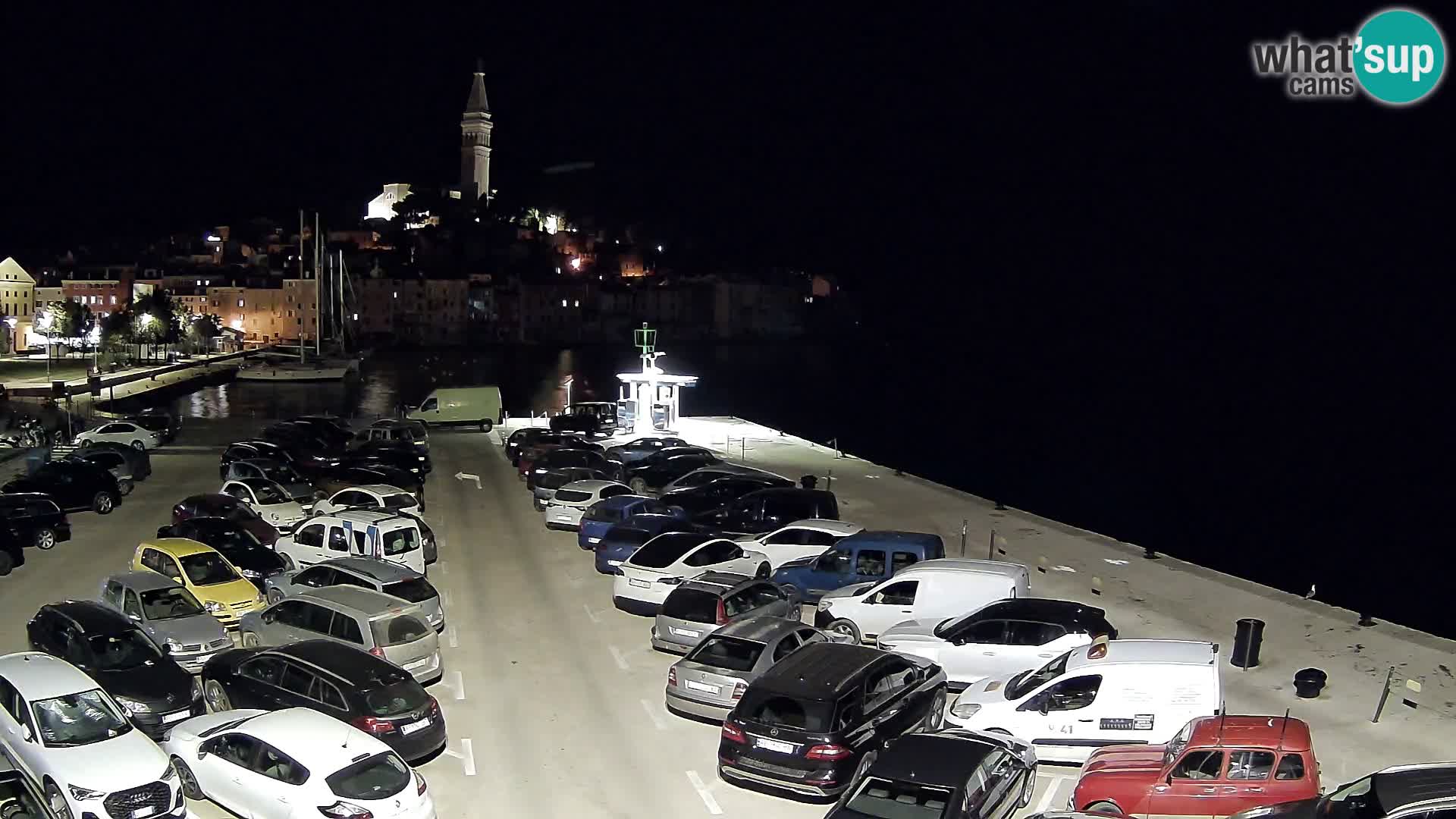 Webcam Rovinj panorama de la ciudad | Istria