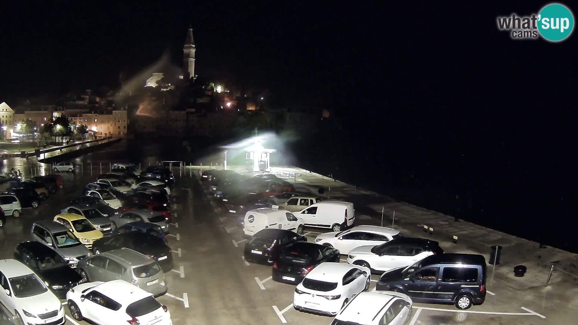 Web kamera Rovinj panorama grada
