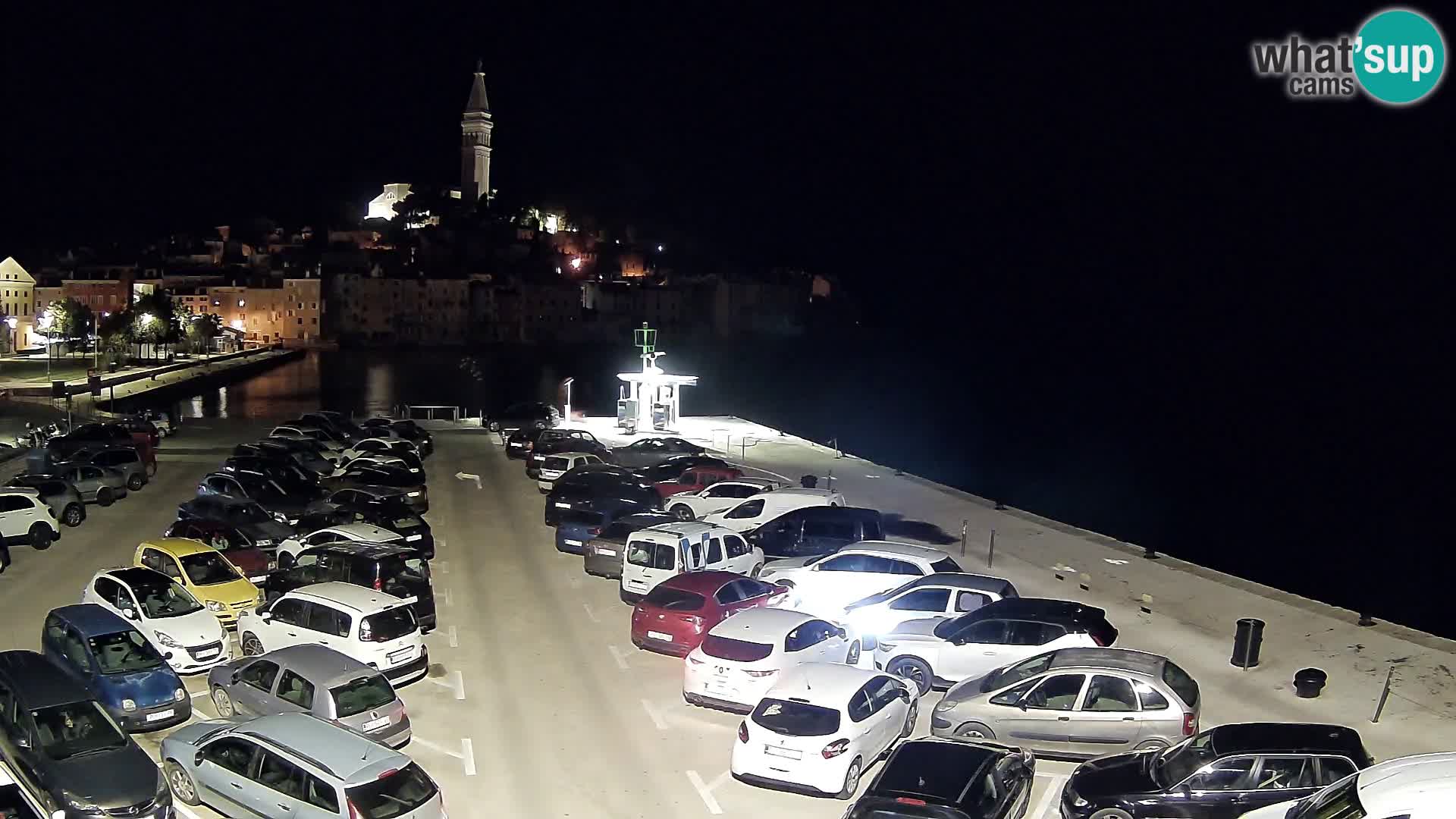 Webcam live Rovinj panorama de la ville | Istrie
