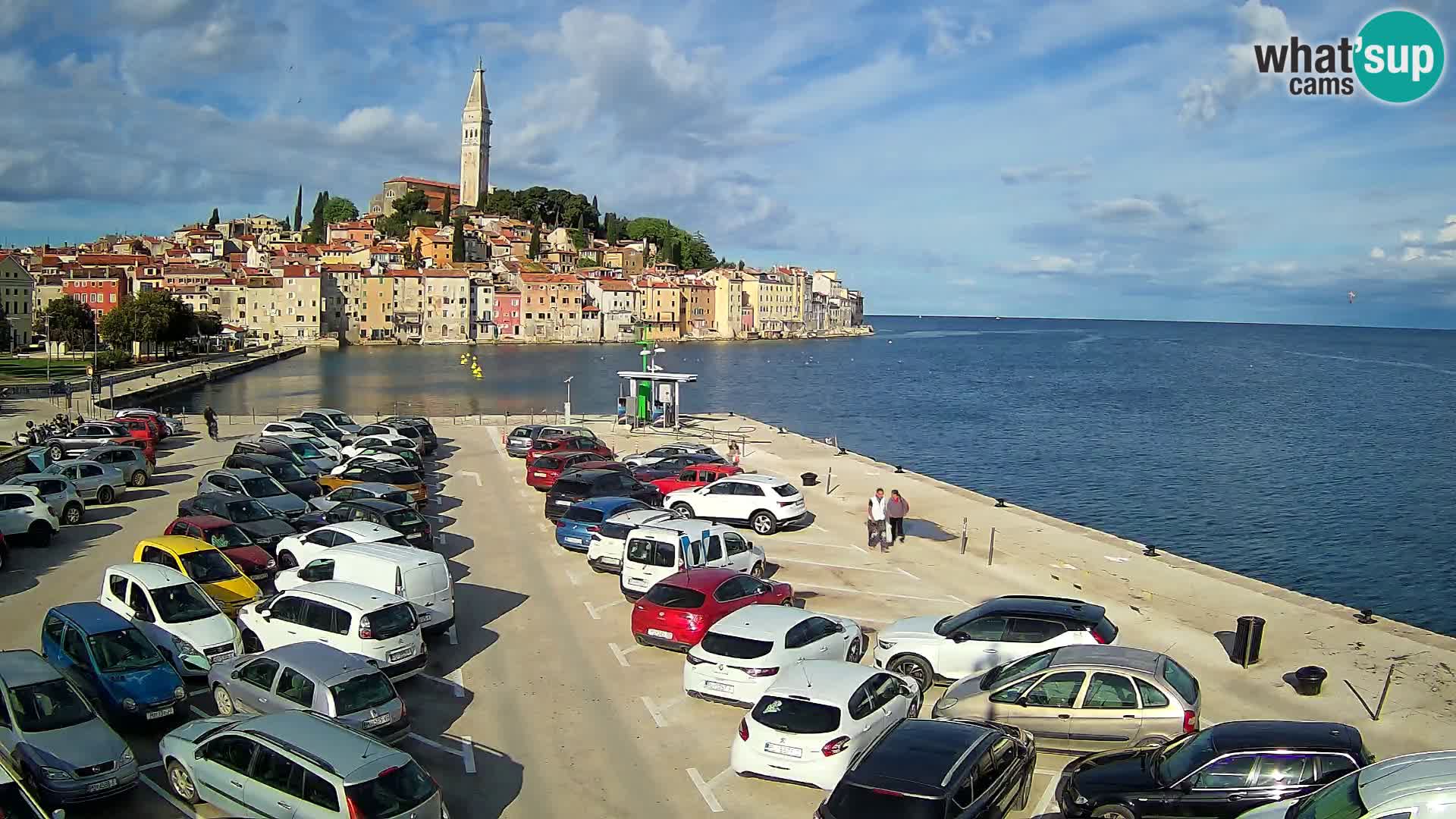 Webcam Rovinj – panorama de la ciudad