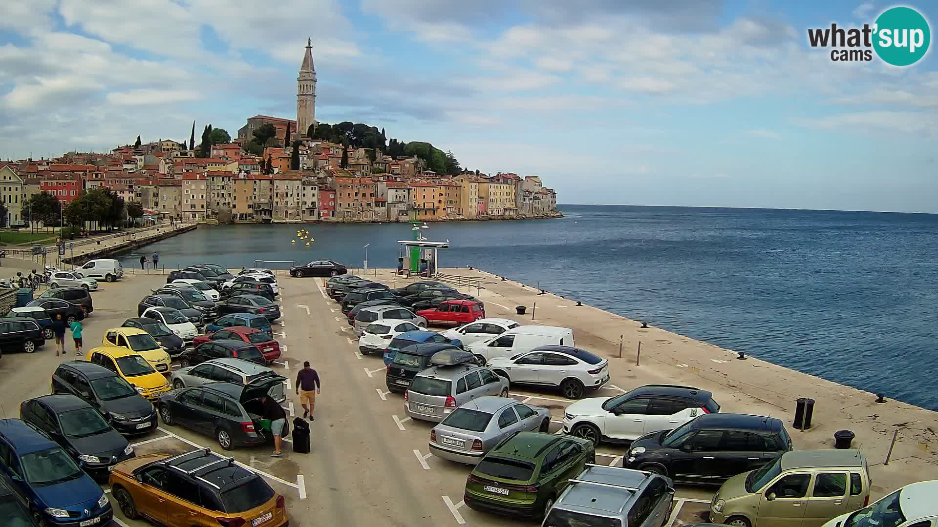 Webcam Rovinj – panorama de la ciudad