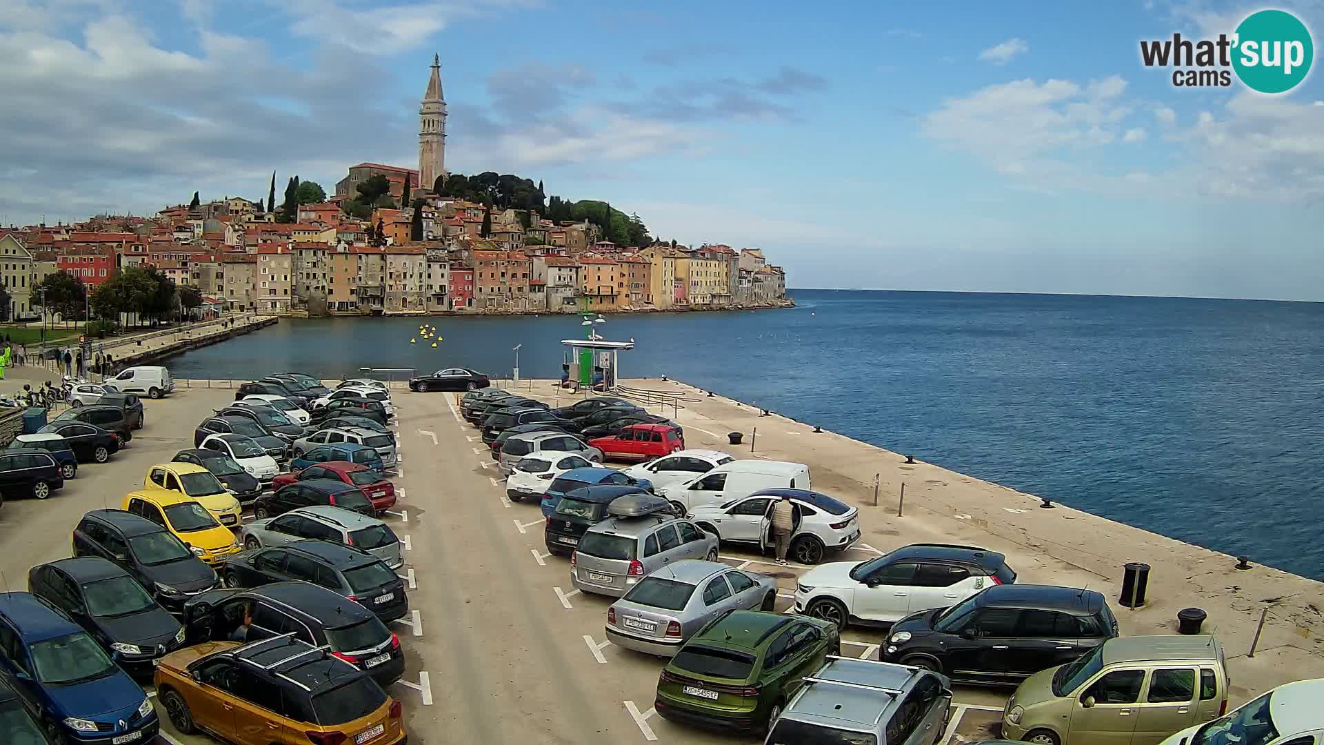 Webcam Rovinj panorama de la ciudad | Istria