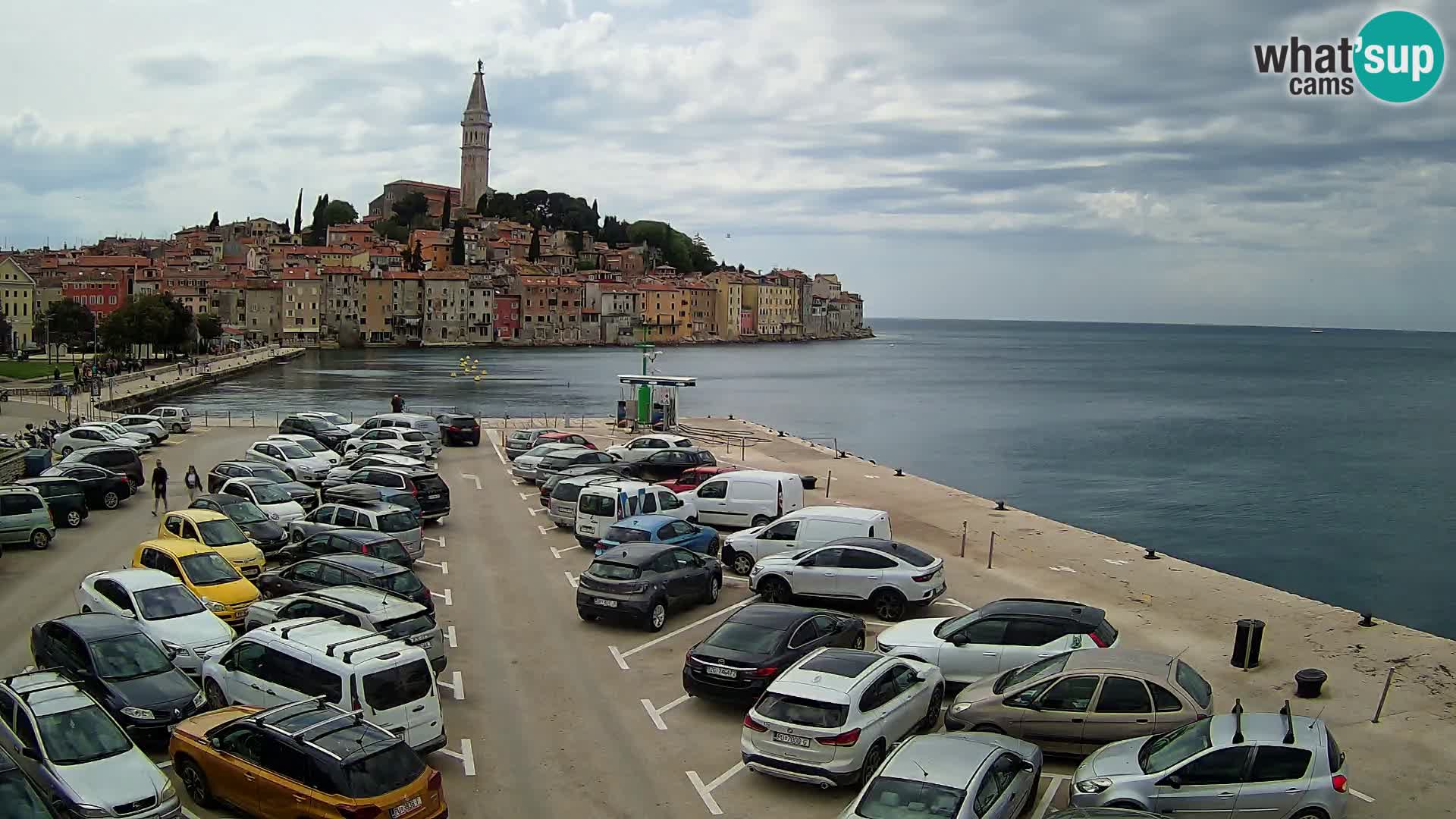 Spletna kamera Rovinj – panorama mesta