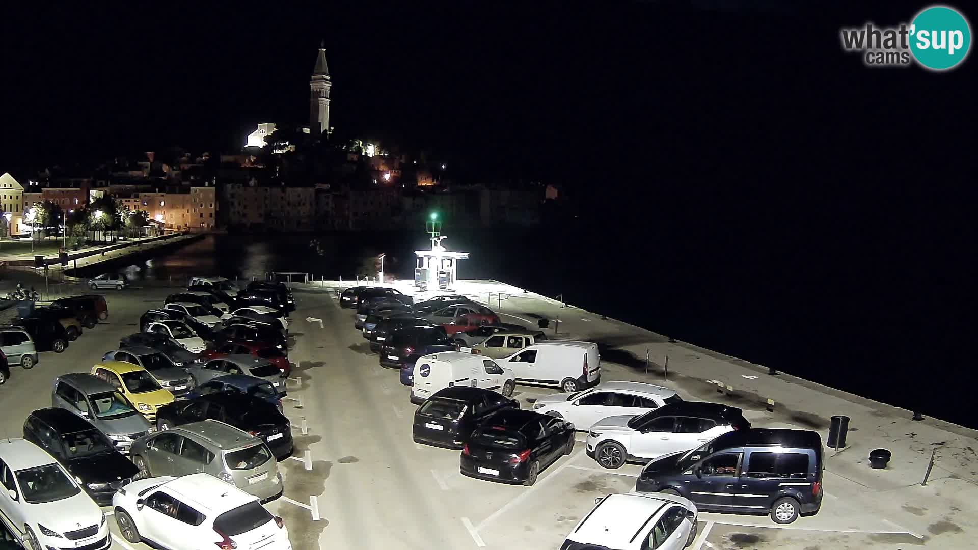 Webcam Rovigno / Rovinj – panorama della città