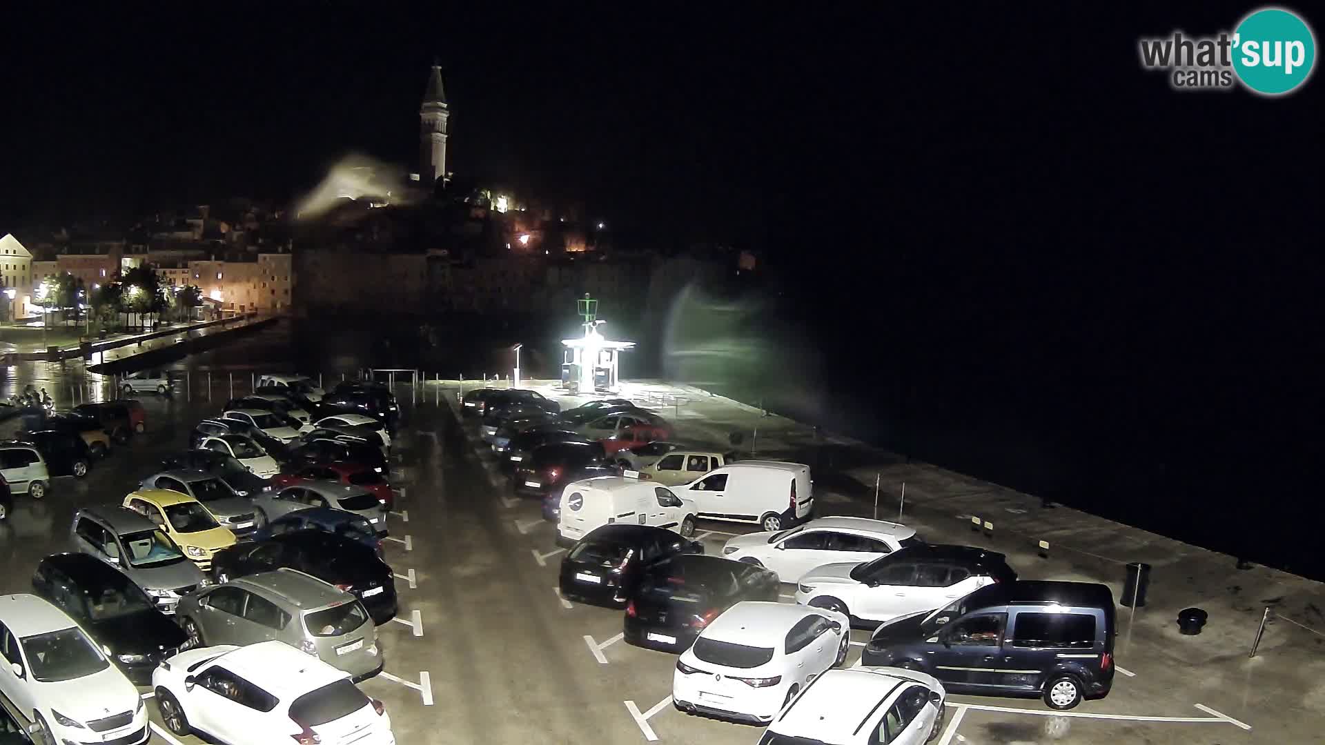 Webcam Rovinj – panorama de la ciudad