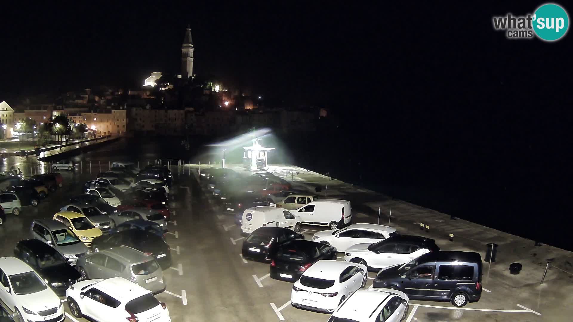 Web kamera Rovinj panorama grada
