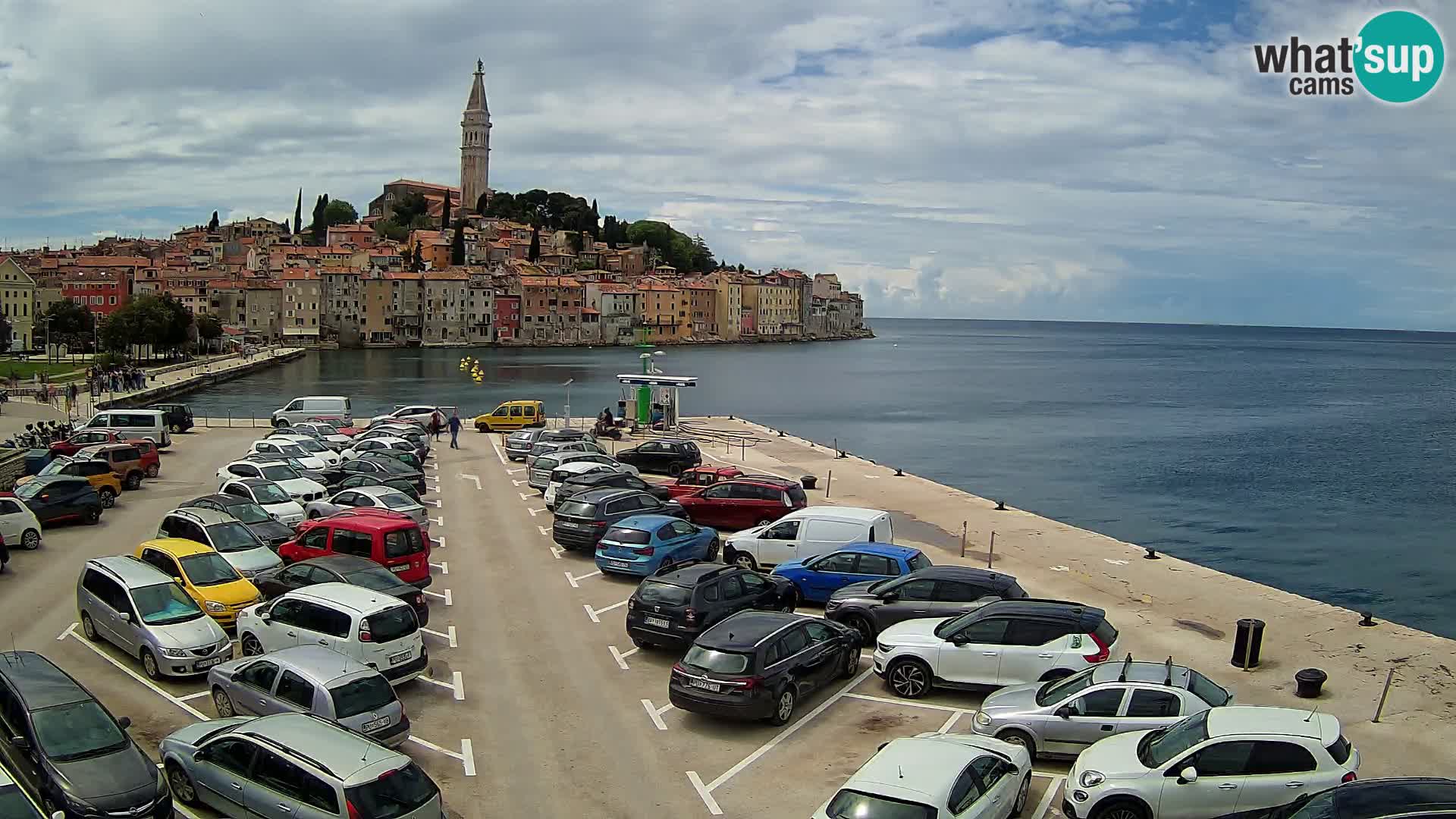 Webcam Rovinj – panorama de la ciudad