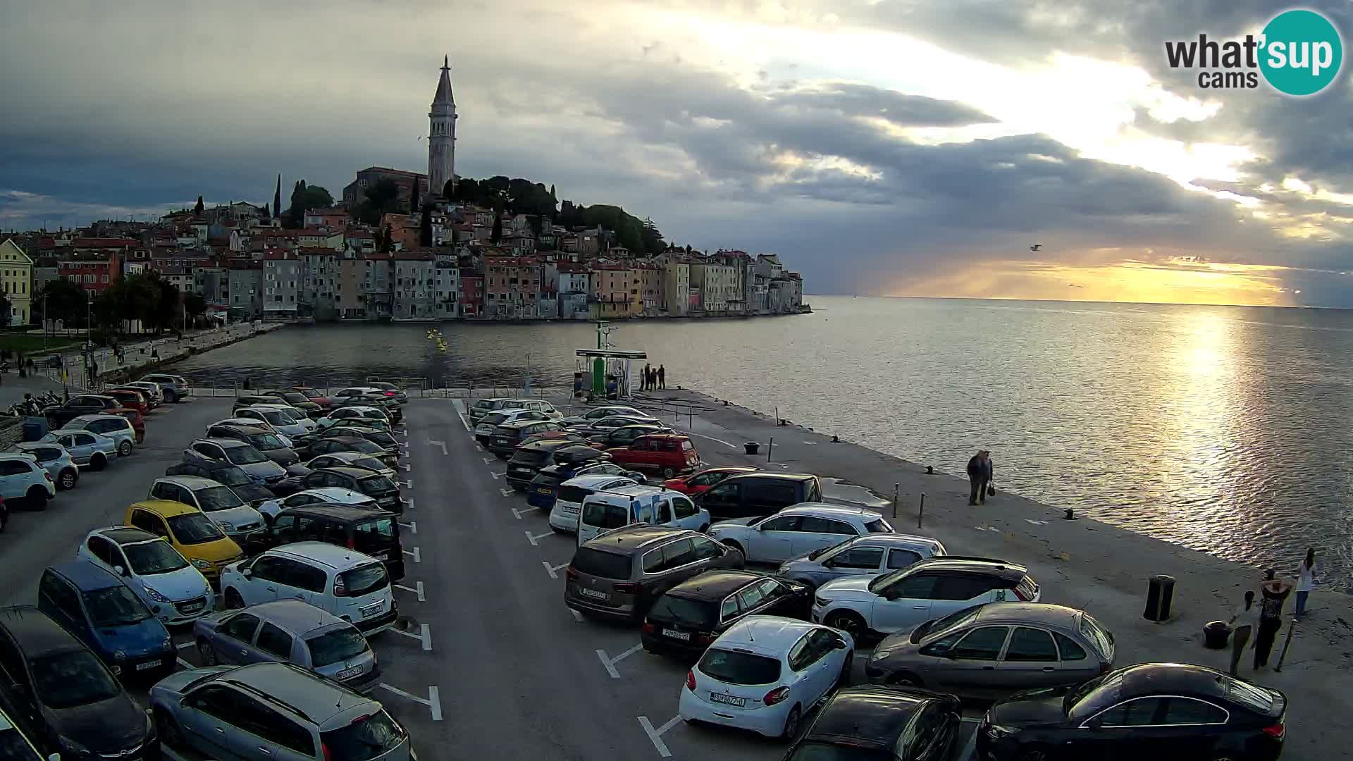 Spletna kamera Rovinj – panorama mesta