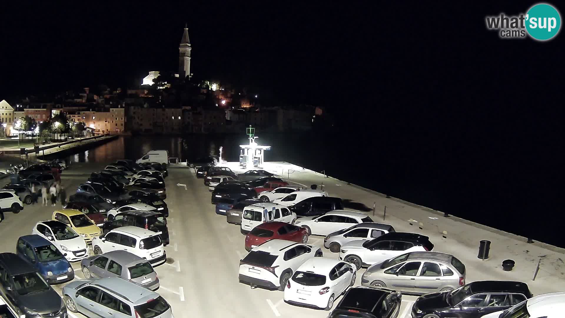 Web kamera Rovinj panorama grada