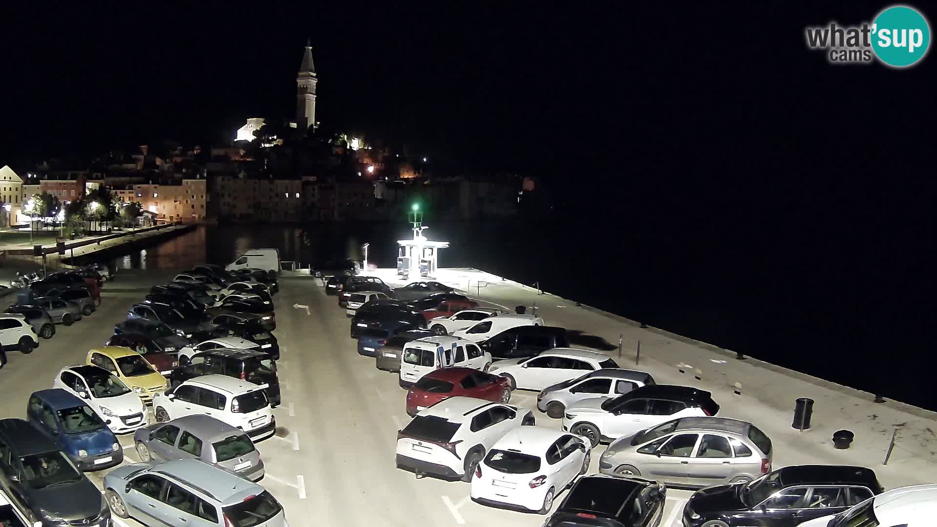 Webcam live Rovinj panorama de la ville | Istrie