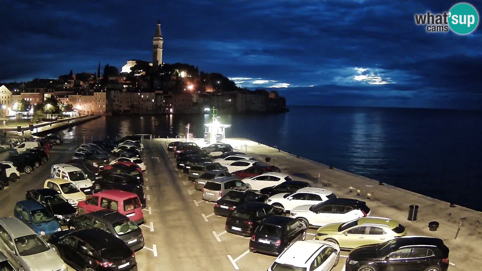 Webcam Rovinj panorama de la ciudad | Istria
