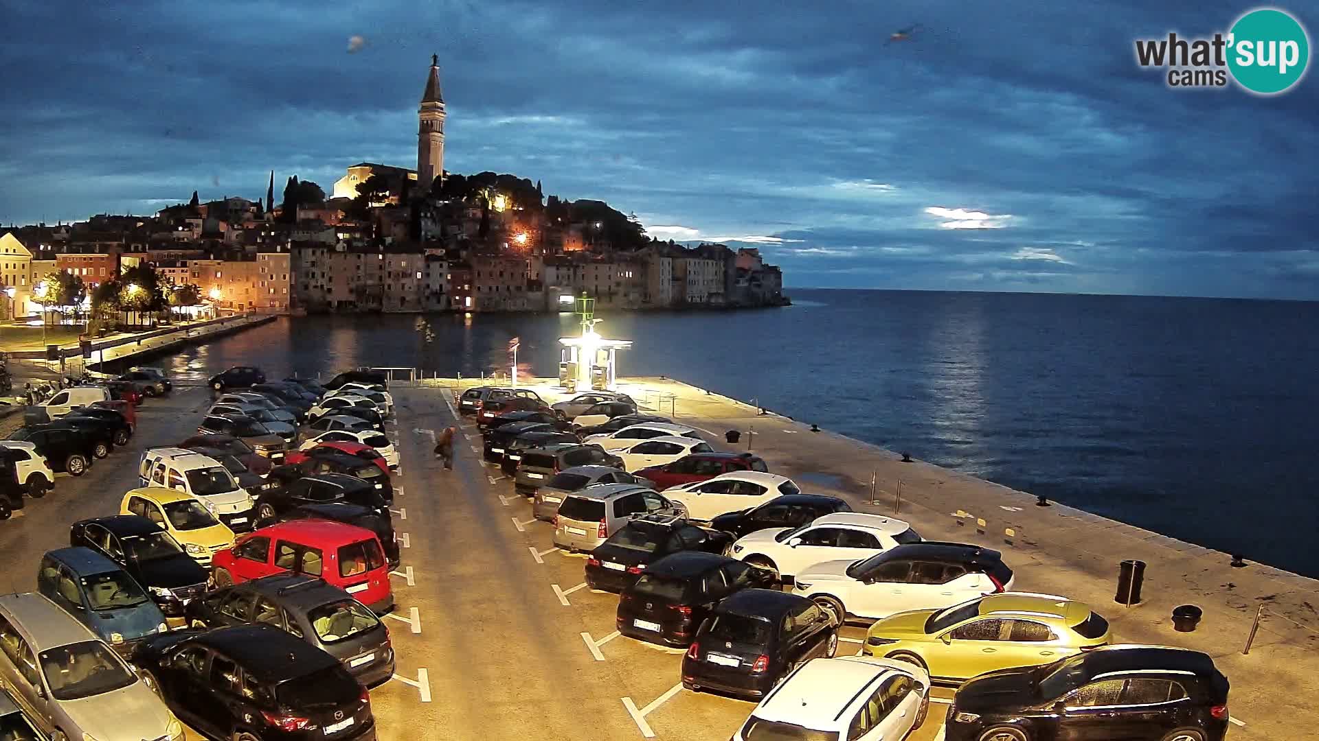 Webcam Rovinj – panorama de la ciudad