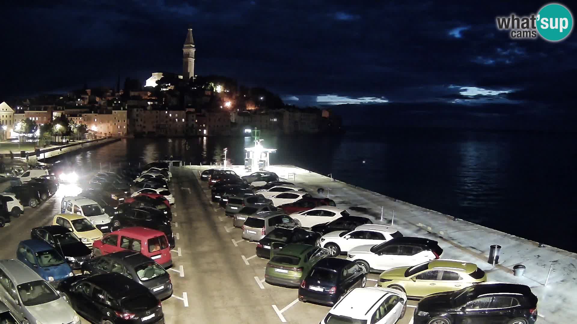 Spletna kamera Rovinj – panorama mesta
