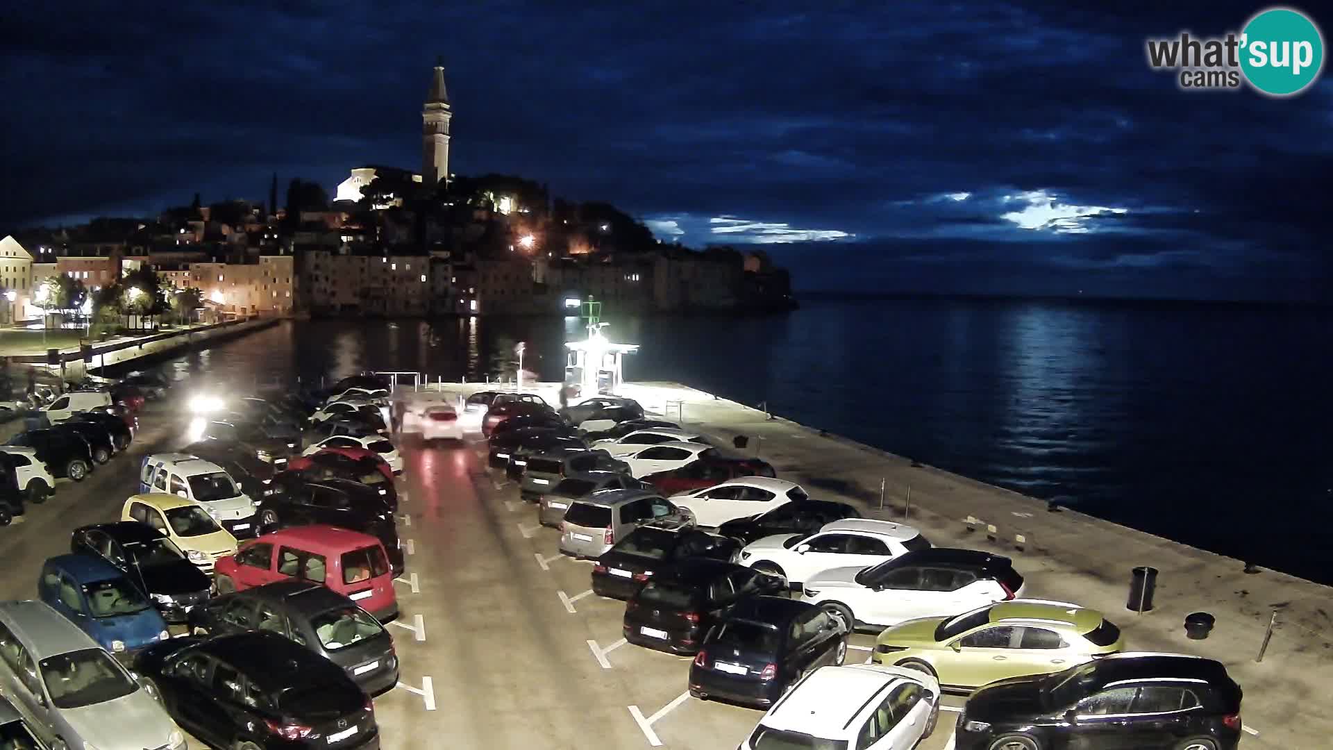 Webcam Rovinj panorama de la ciudad | Istria
