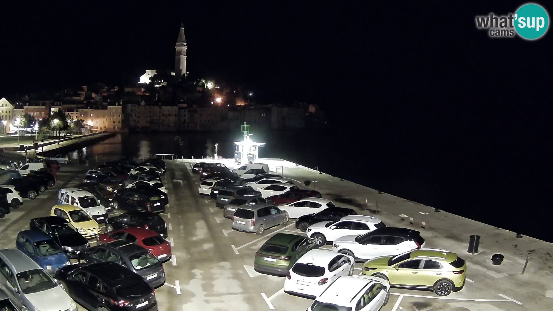 Webcam live Rovinj panorama de la ville | Istrie